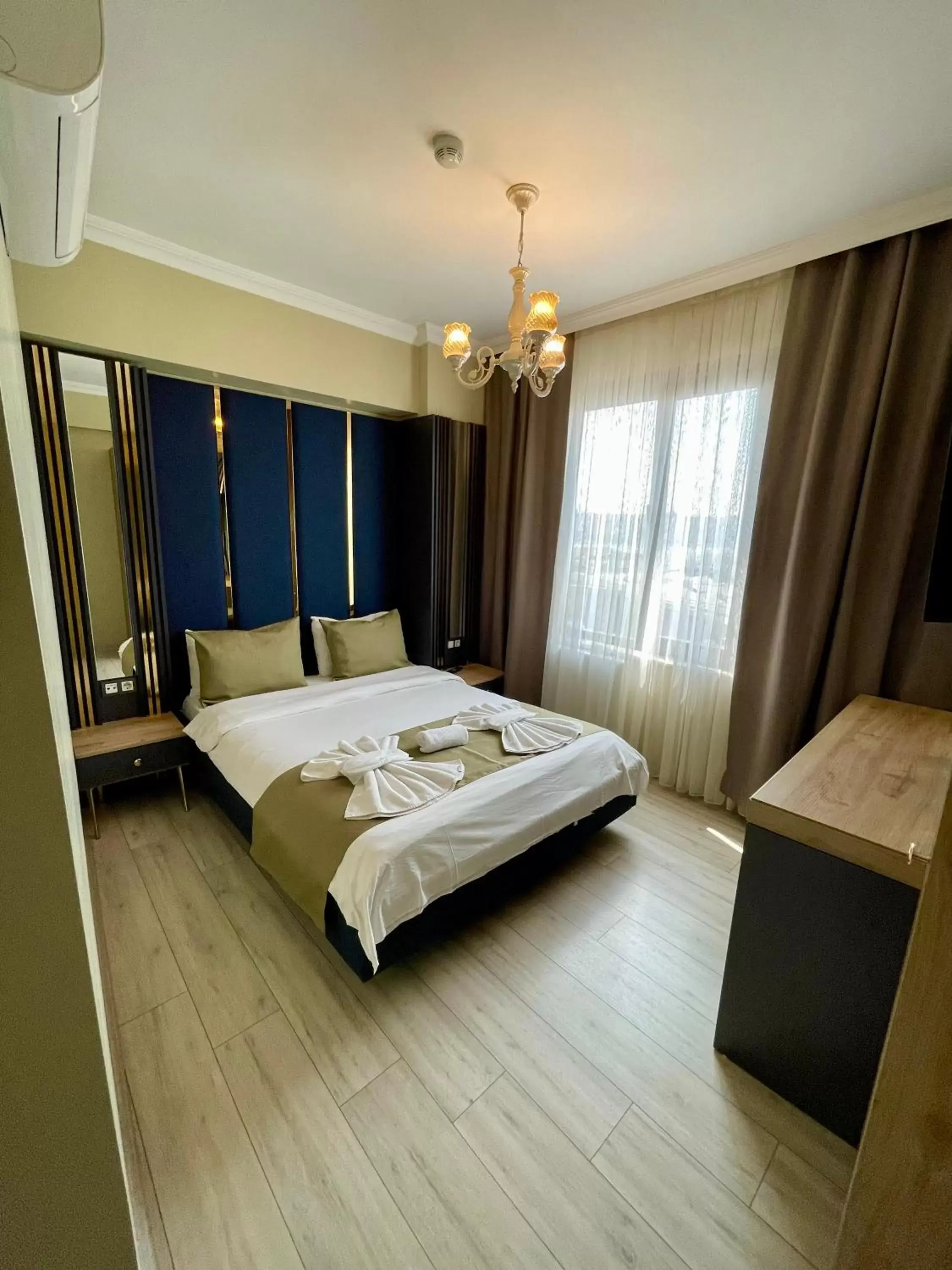 Bed in New Taksim Hotel