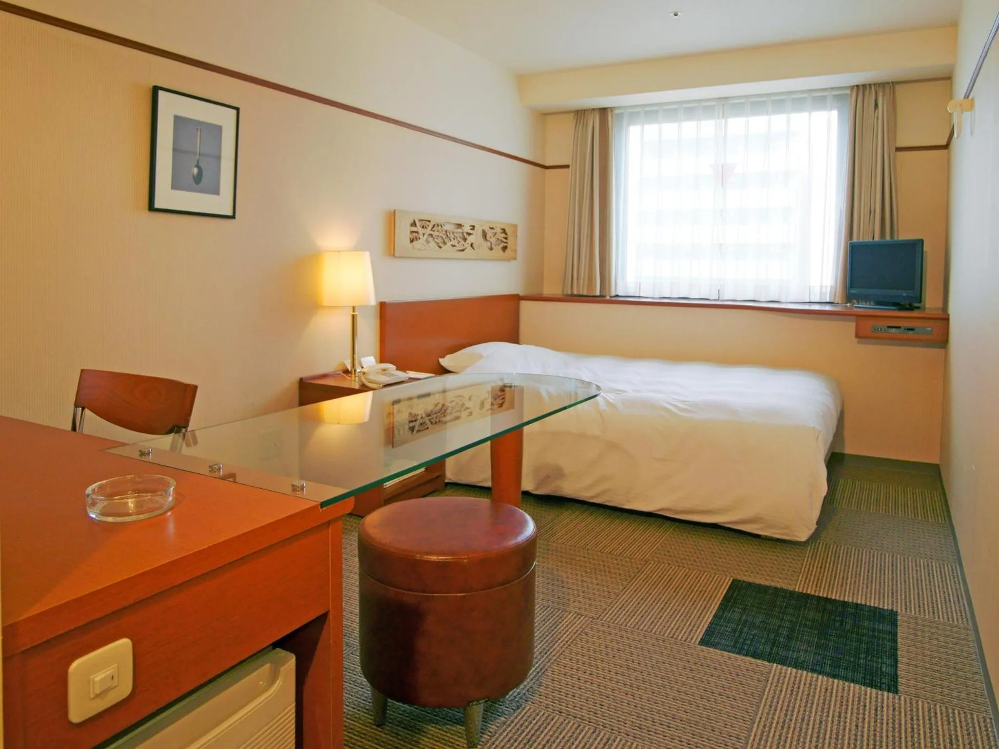 Photo of the whole room, Bed in Hotel Lexton Kagoshima
