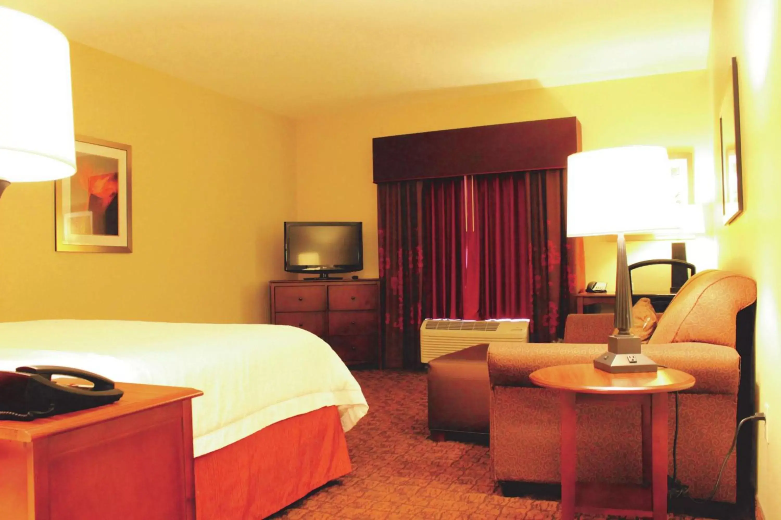 Bedroom, TV/Entertainment Center in Hampton Inn By Hilton & Suites Mcallen
