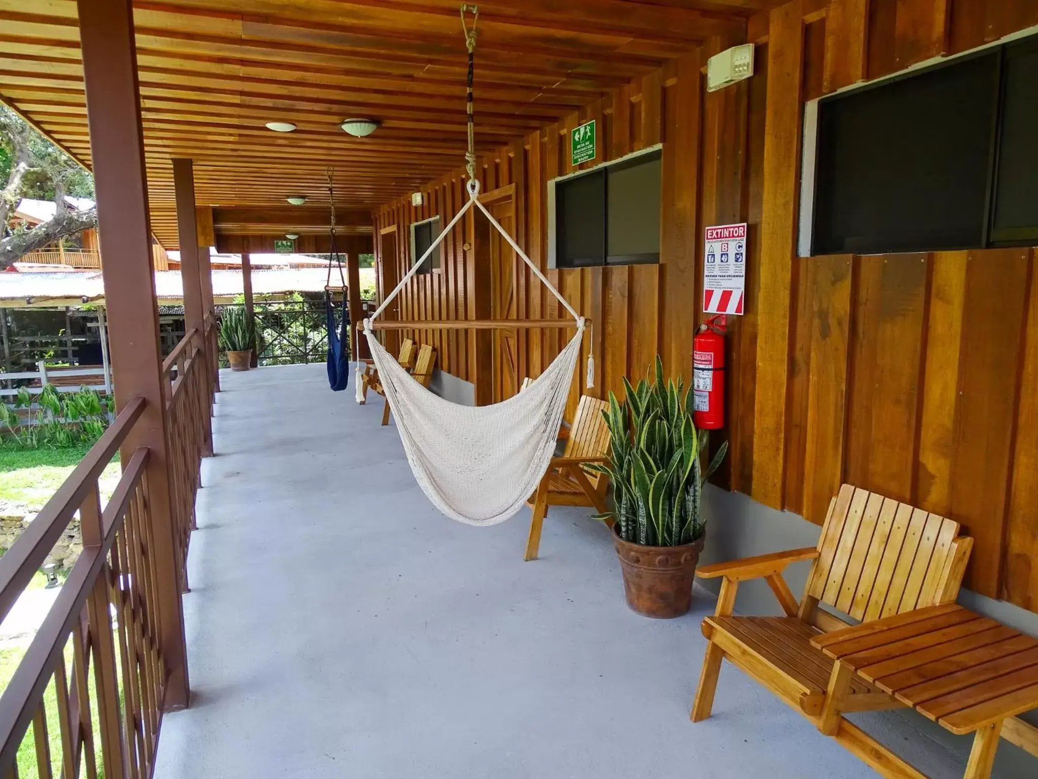 Balcony/Terrace in Hacienda Guachipelin Volcano Ranch Hotel & Hot Springs