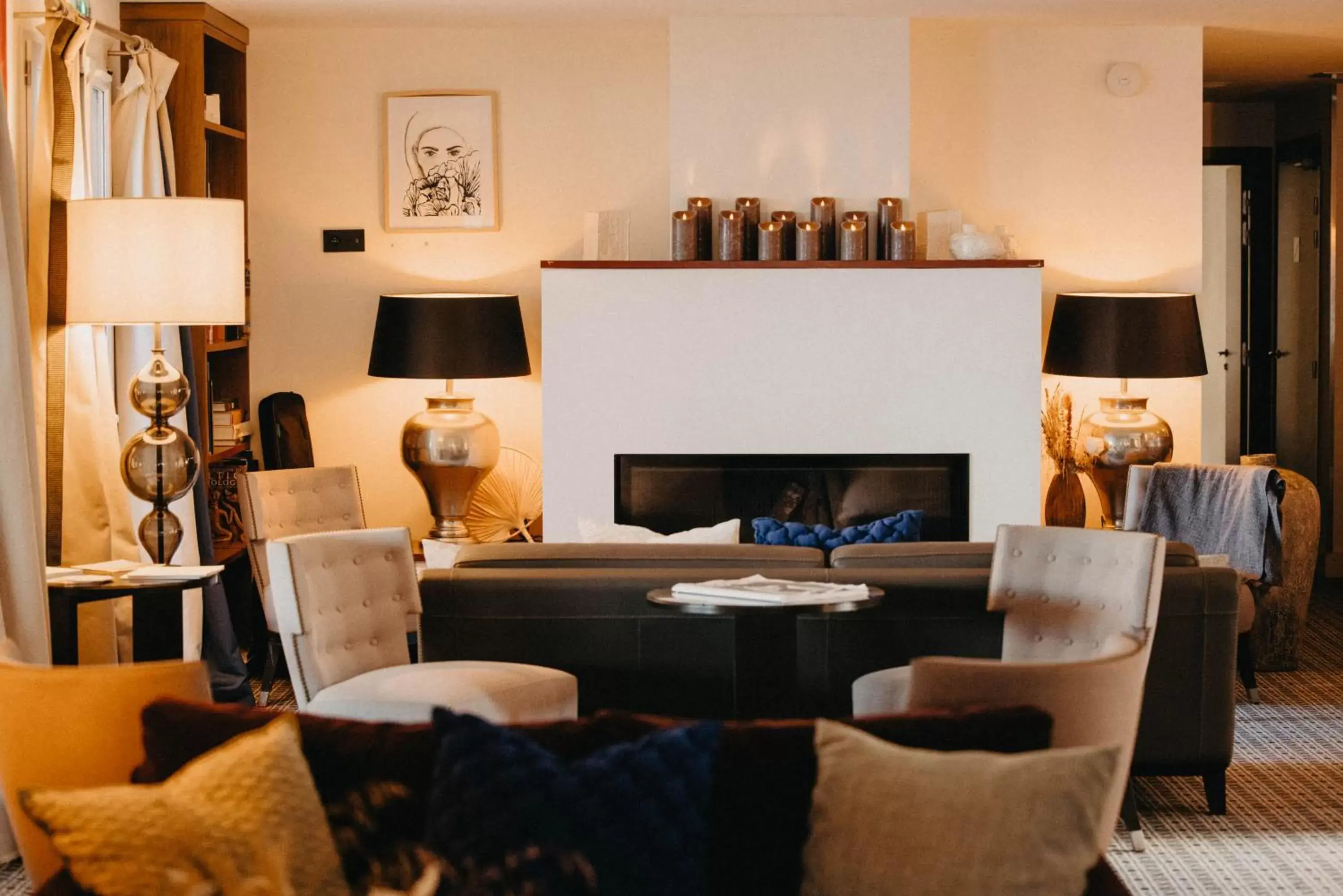 Living room in Hôtel Des Gouverneurs