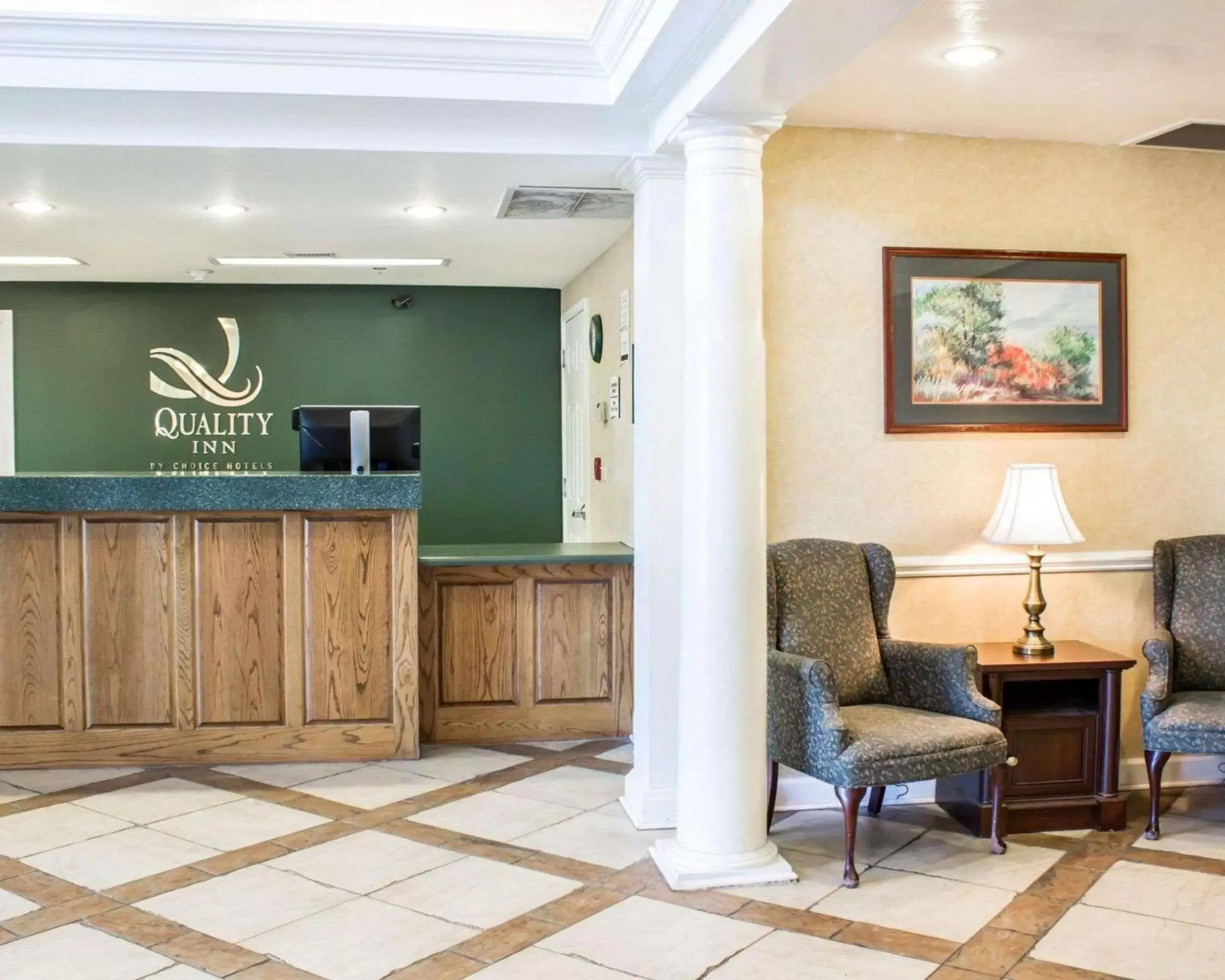 Lobby or reception, Lobby/Reception in Quality Inn near Seymour Johnson AFB