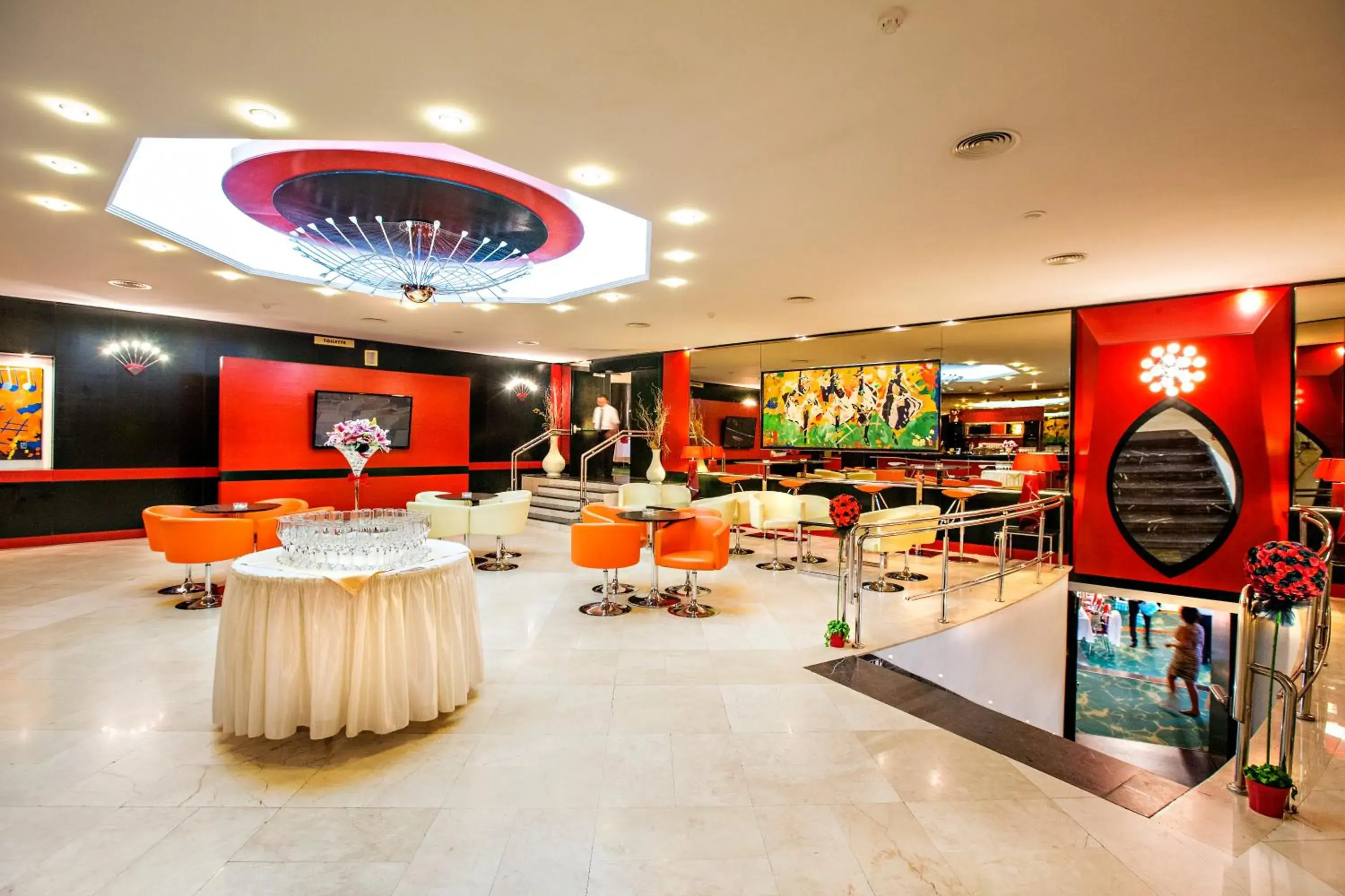 Lounge or bar, Banquet Facilities in Hotel Aro Palace