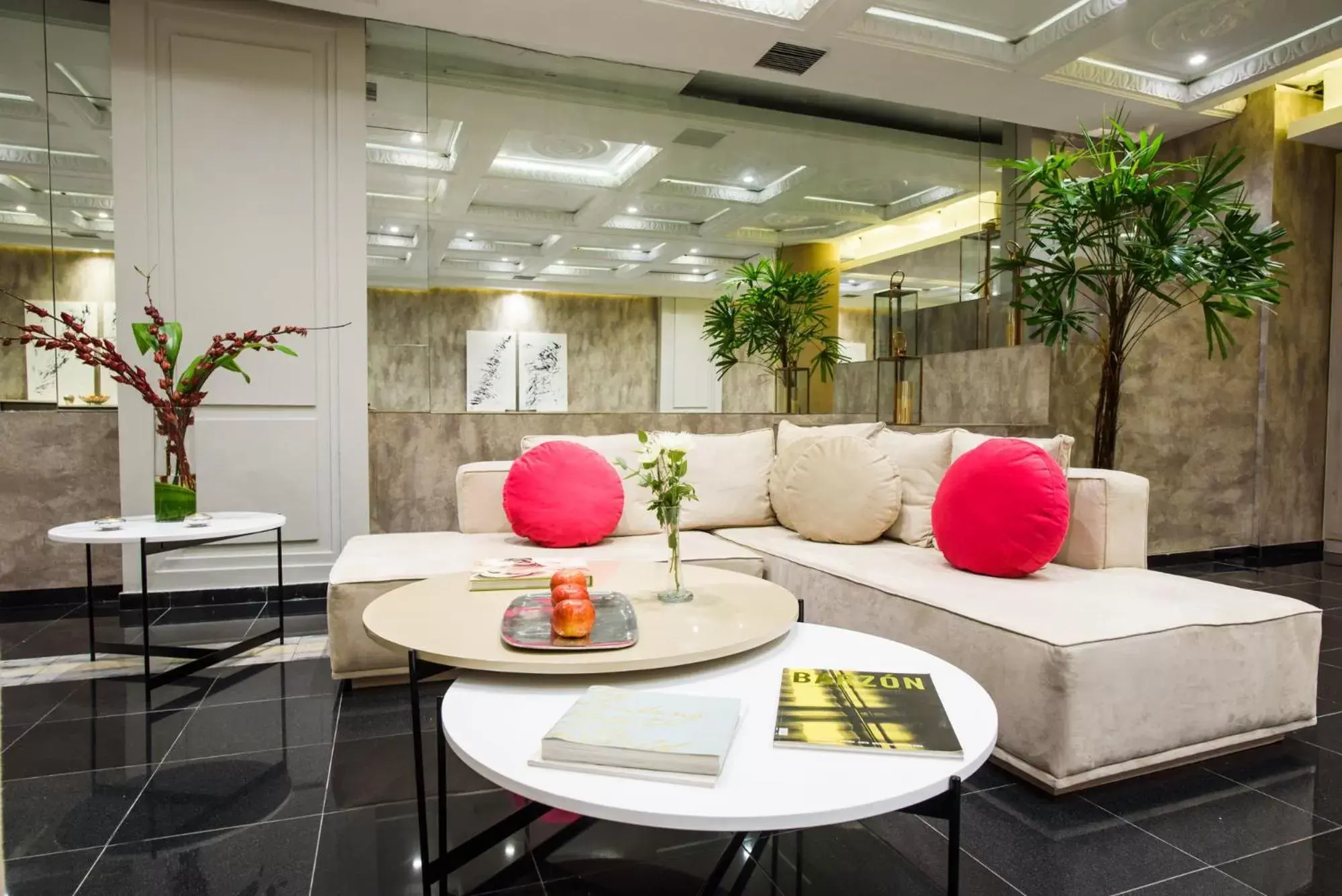 Seating area in 1253 Recoleta Small Hotel