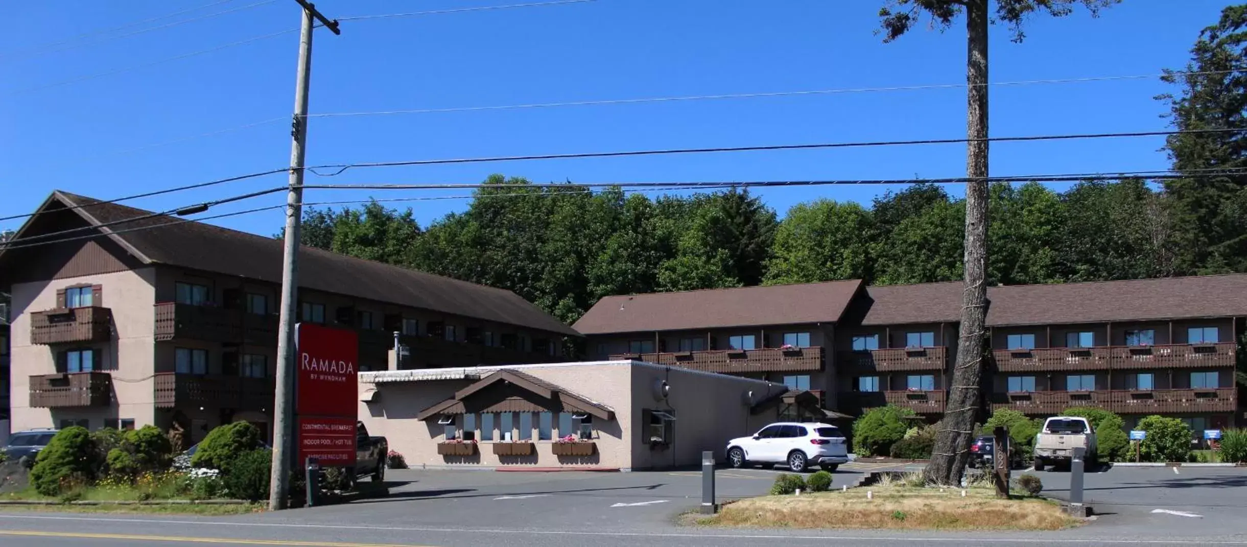 Property Building in Ramada by Wyndham Campbell River