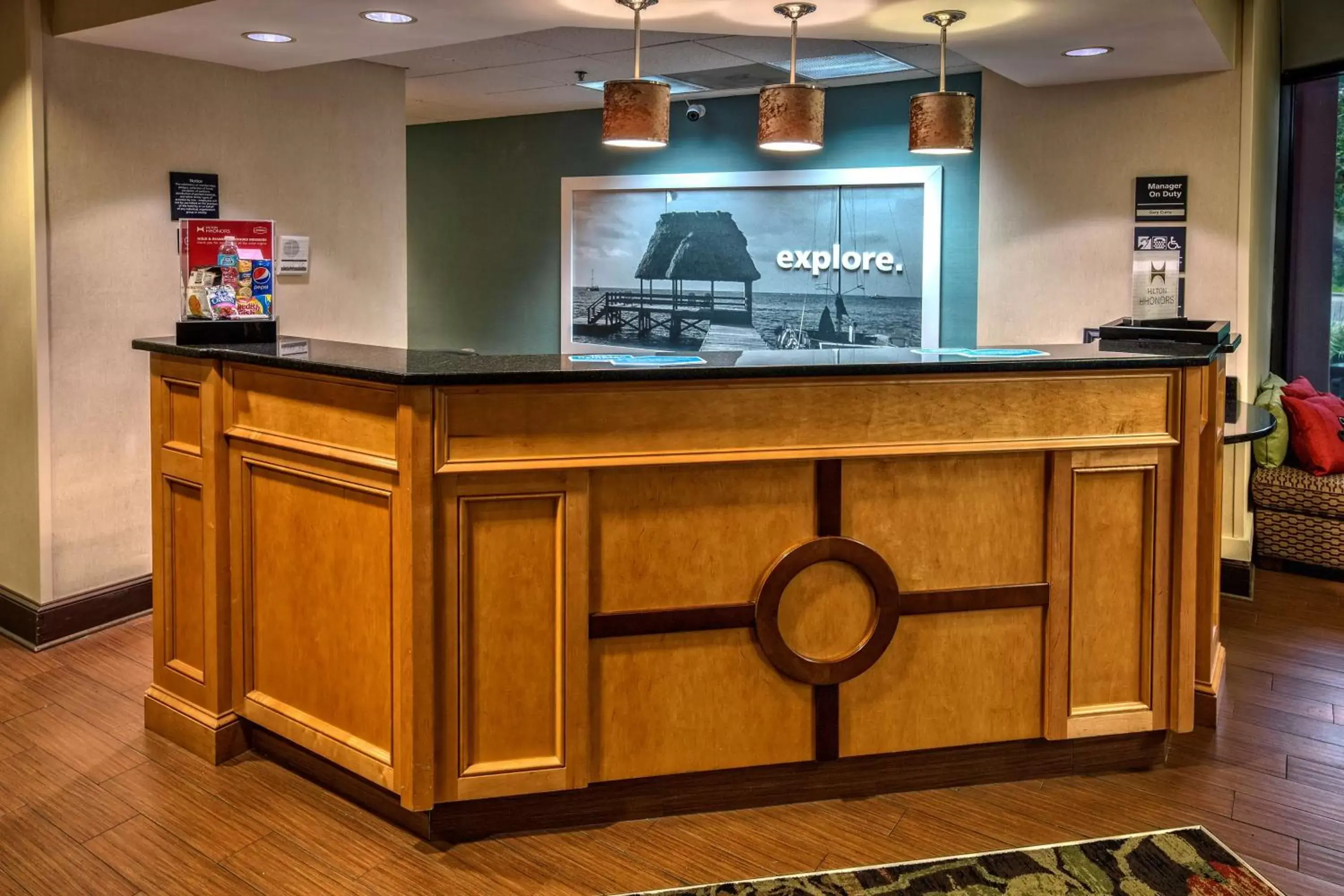 Lobby or reception, Lobby/Reception in Hampton Inn New Bern