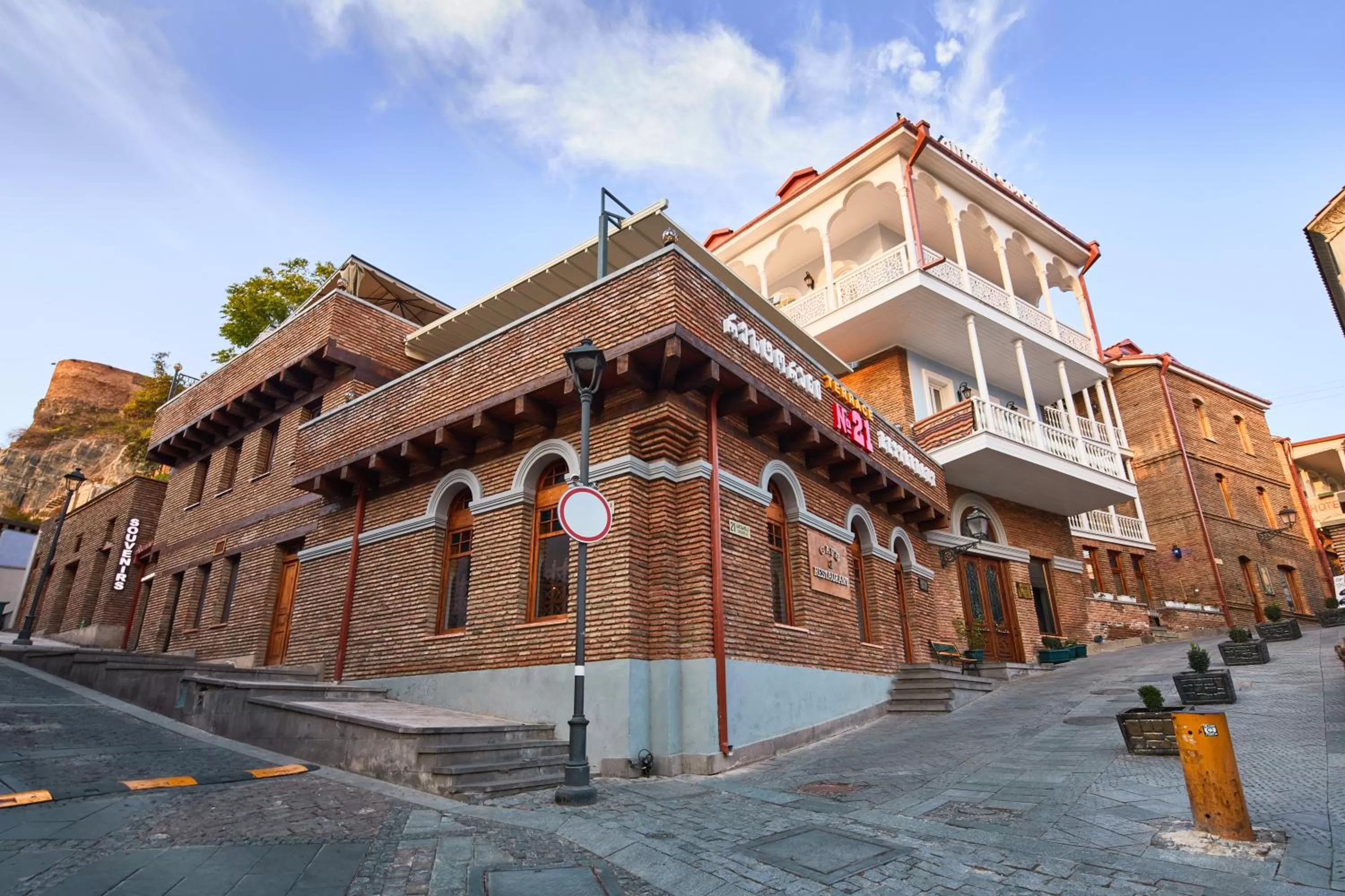 Property building in Hotel Aivani Old Tbilisi
