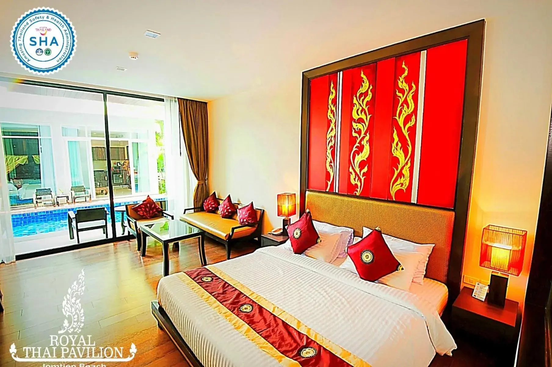 Bedroom in Royal Thai Pavilion Hotel