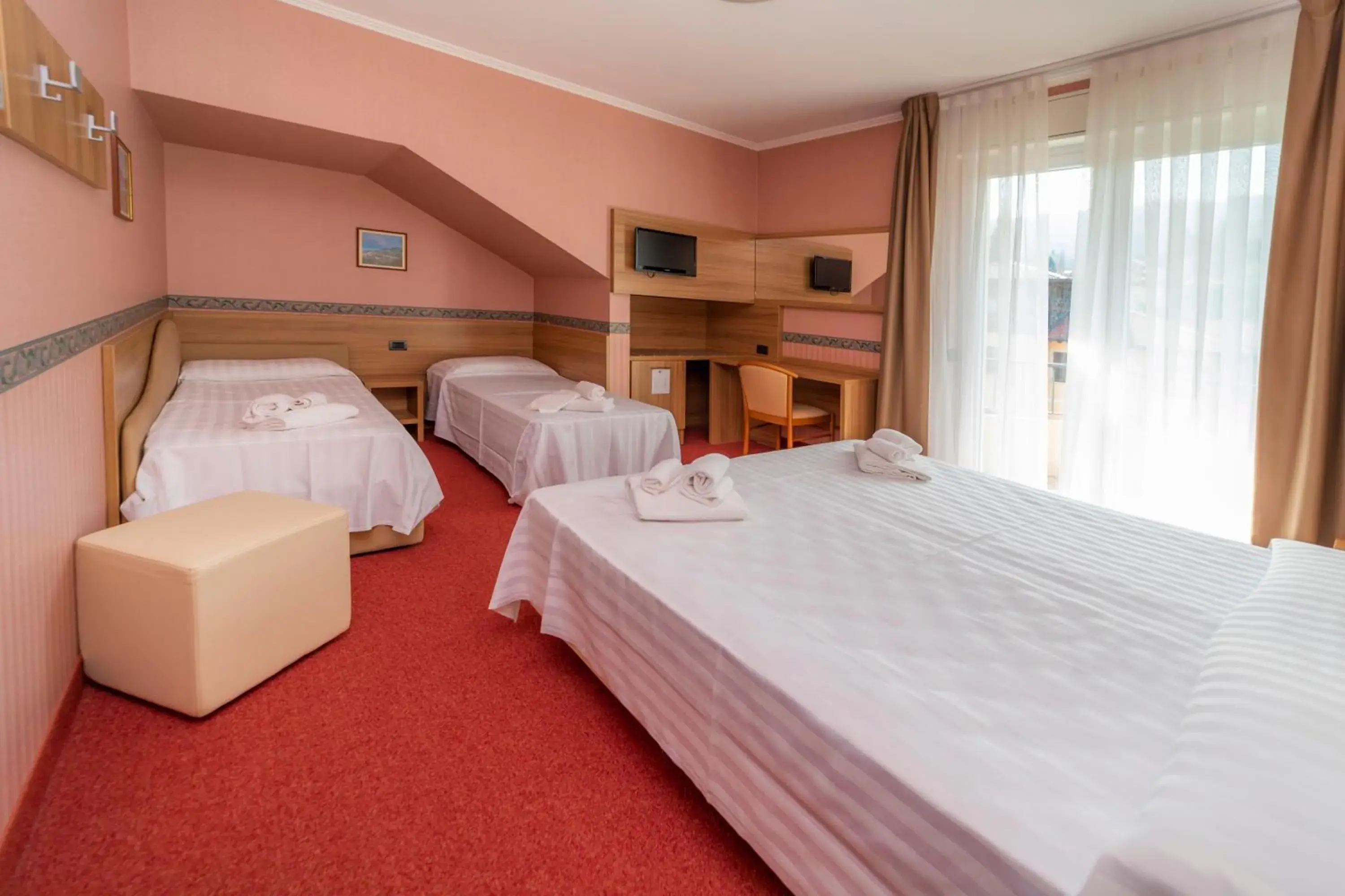 Bedroom, Bed in Hotel Della Torre