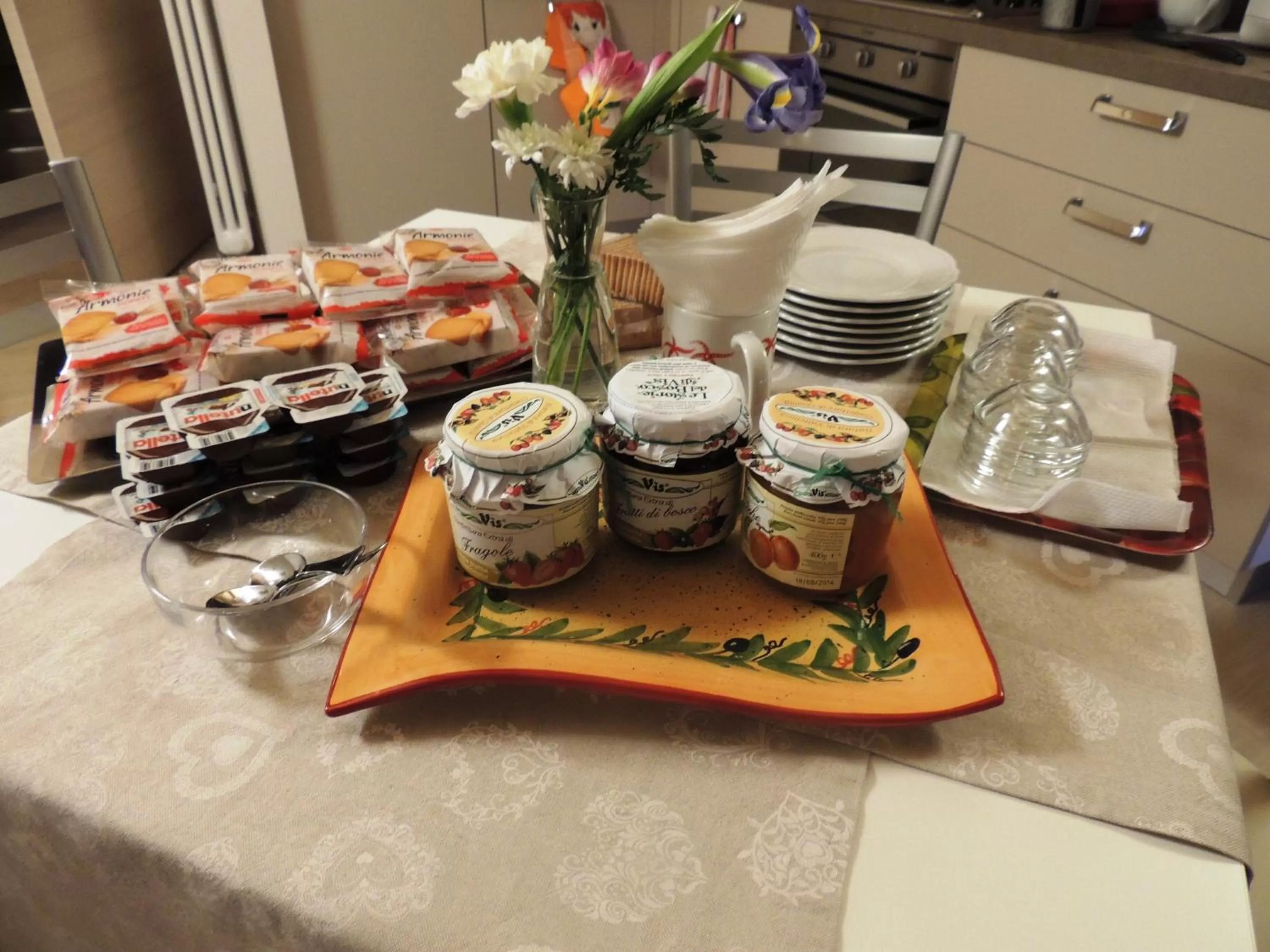 Food and drinks in B&B La Casa di Rosa