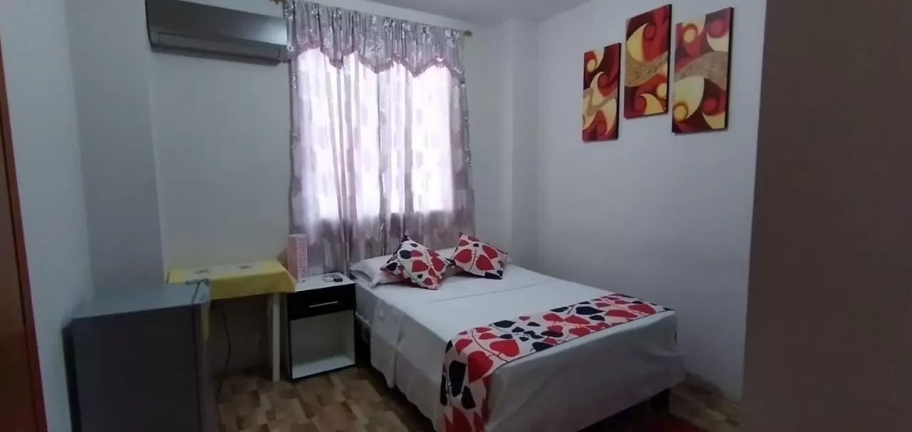 Bed in Hotel San Fernando