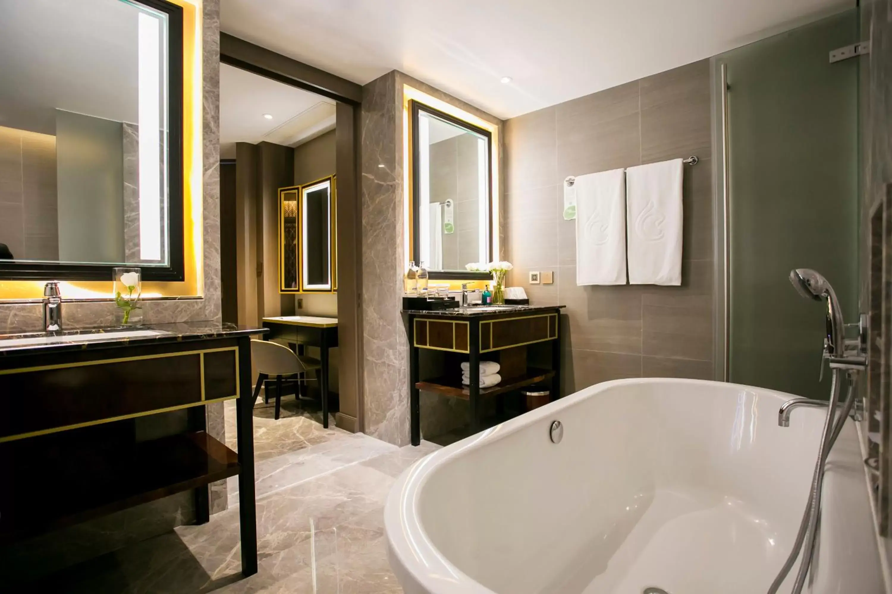 Photo of the whole room, Bathroom in Centara Grand At CentralWorld