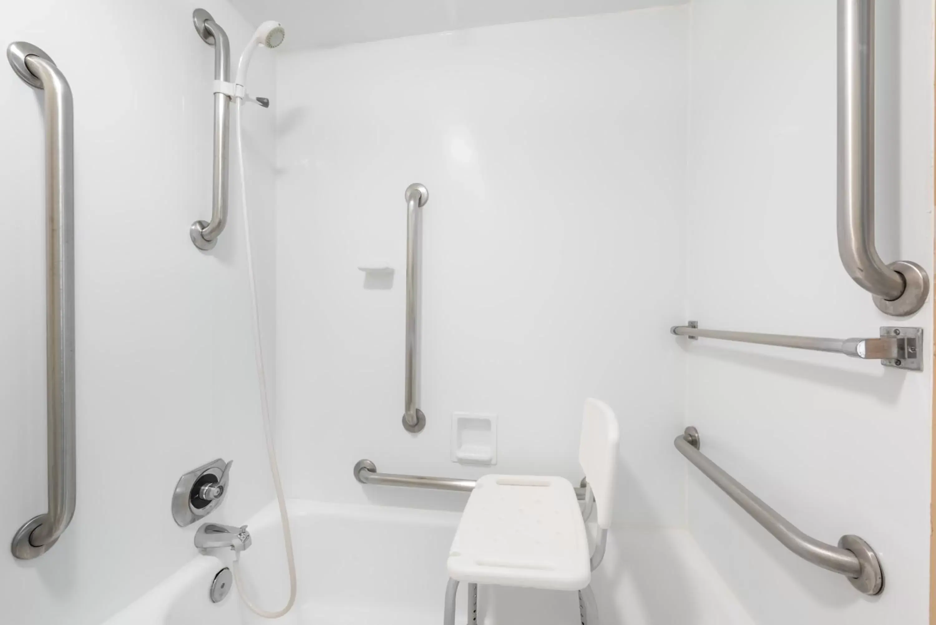 Shower, Bathroom in Ramada by Wyndham State College Hotel & Conference Center