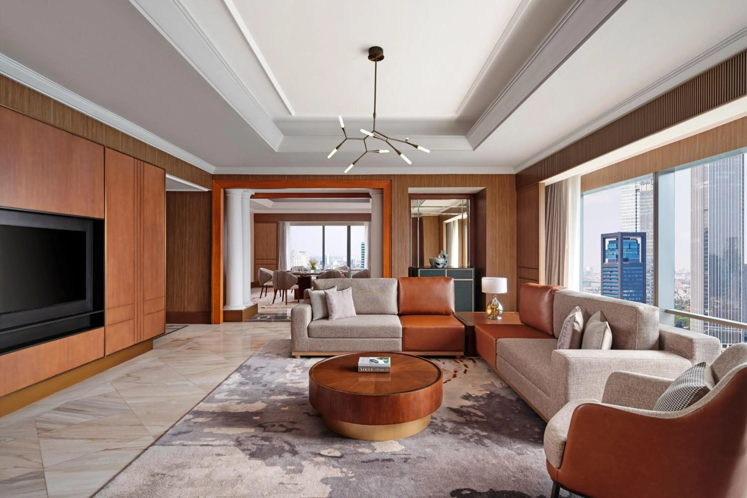 Living room in The Ritz-Carlton Jakarta, Mega Kuningan