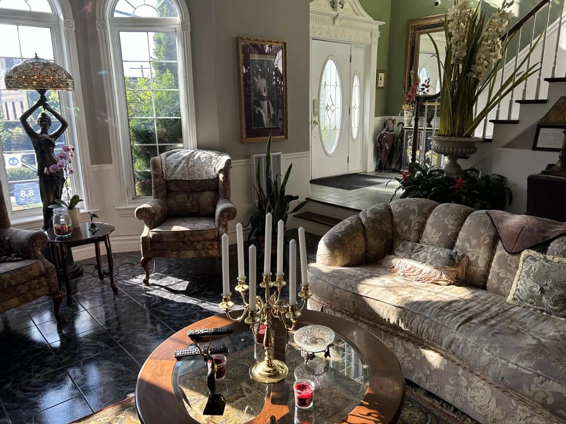 Lobby/Reception in Gîte du Caméléon