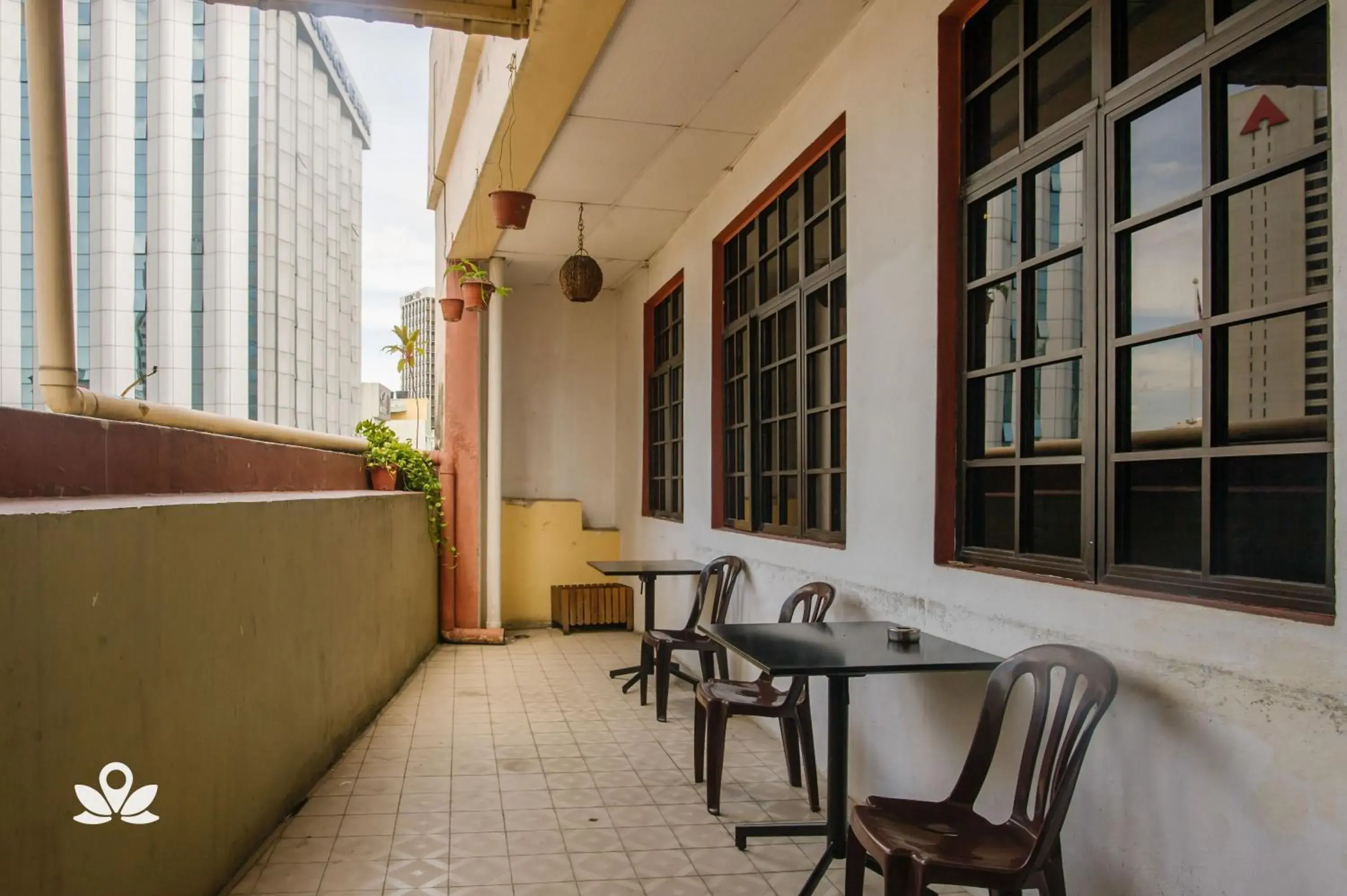 Balcony/Terrace in The Explorers Guesthouse