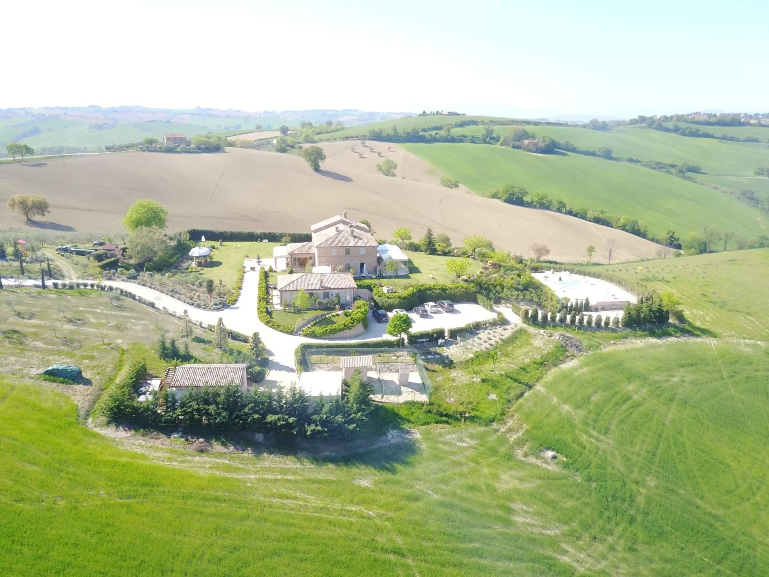 Property building, Bird's-eye View in Relais Il Margarito
