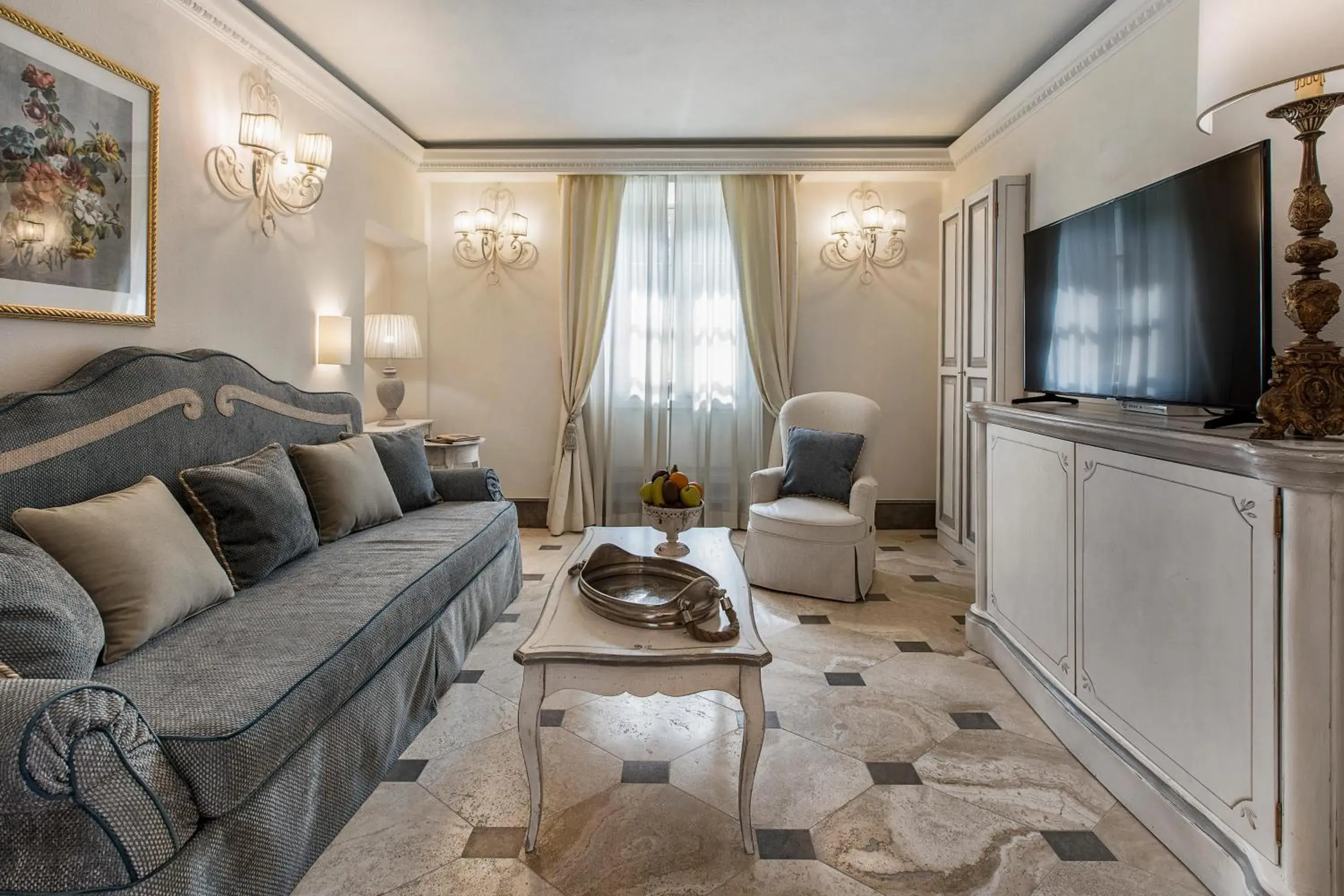 Living room, Seating Area in Monastero Di Cortona Hotel & Spa