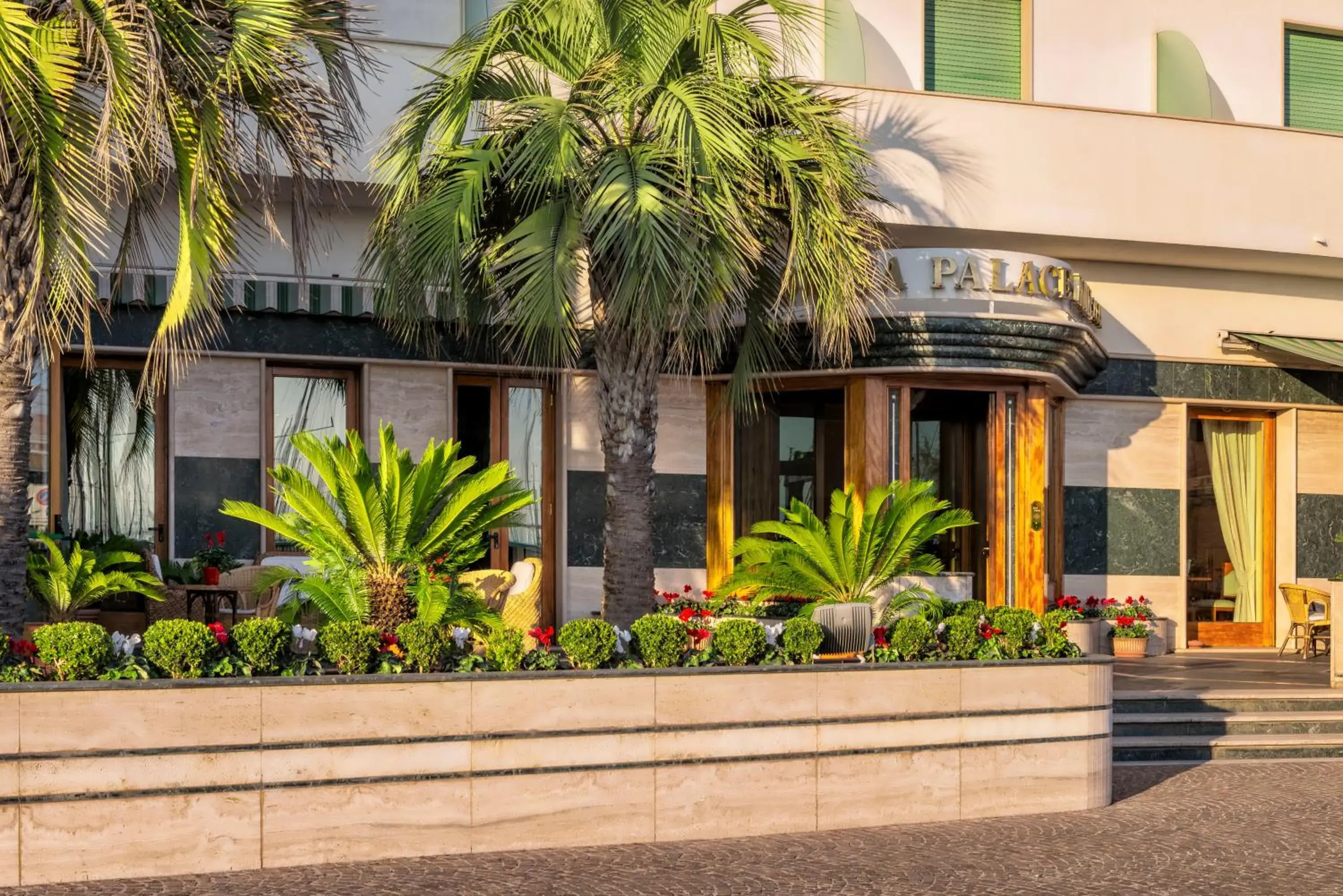 Facade/entrance, Property Building in Astura Palace Hotel