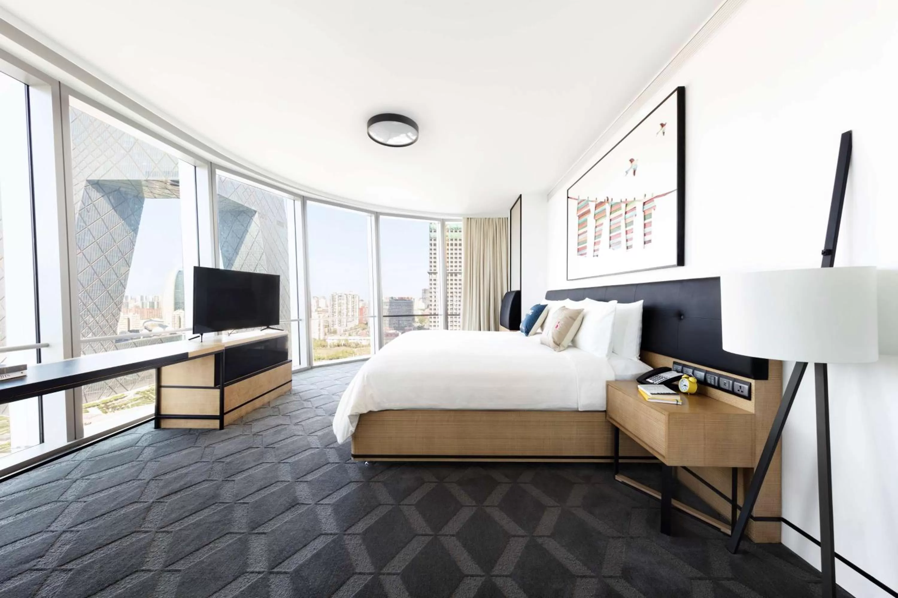 On site, Bed in JEN Beijing by Shangri-La