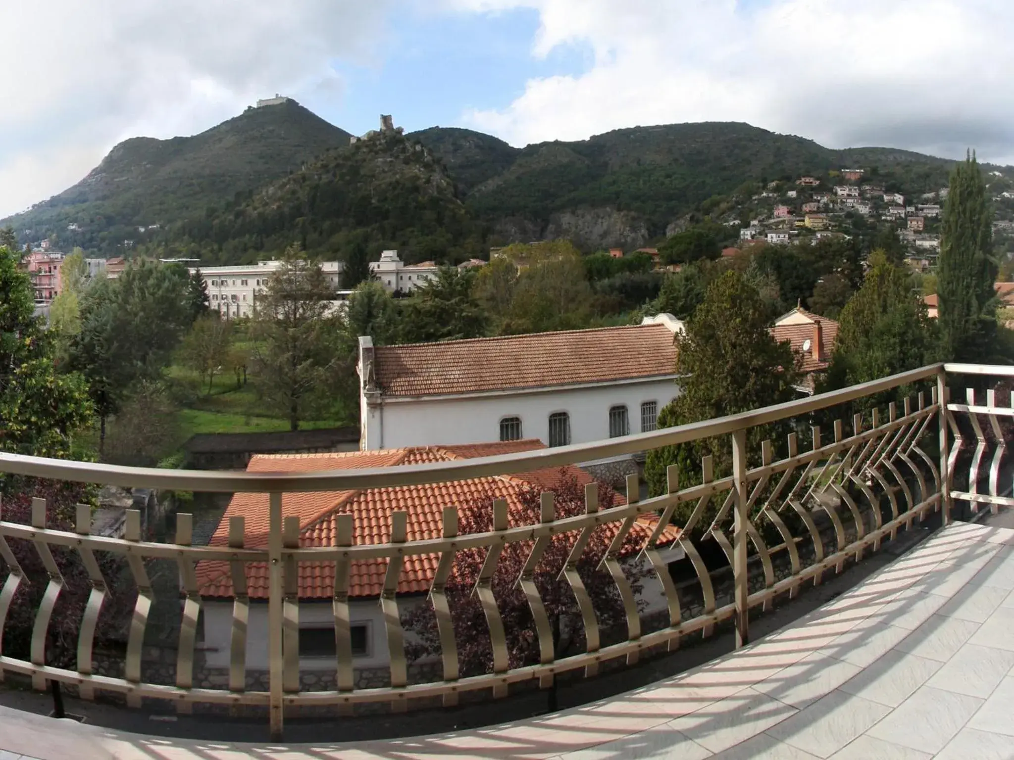 Balcony/Terrace, Mountain View in Hotel La Pace - Experience