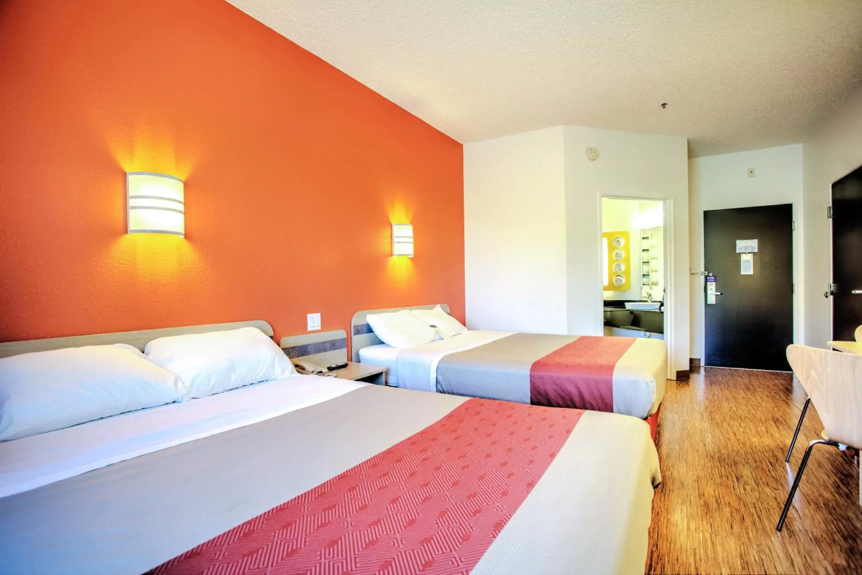 Bed in Motel 6-Missoula, MT