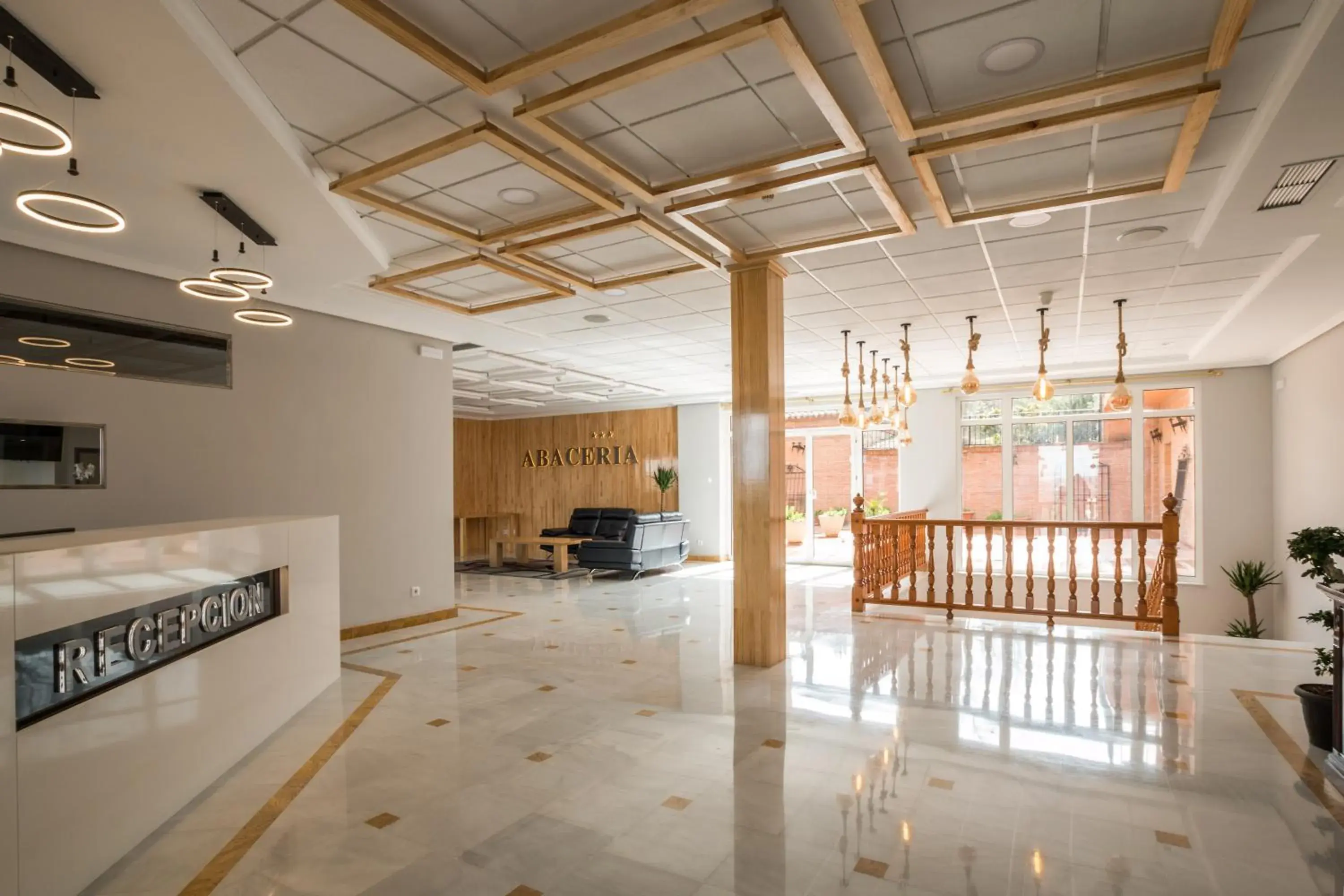 Lobby or reception in Abacería