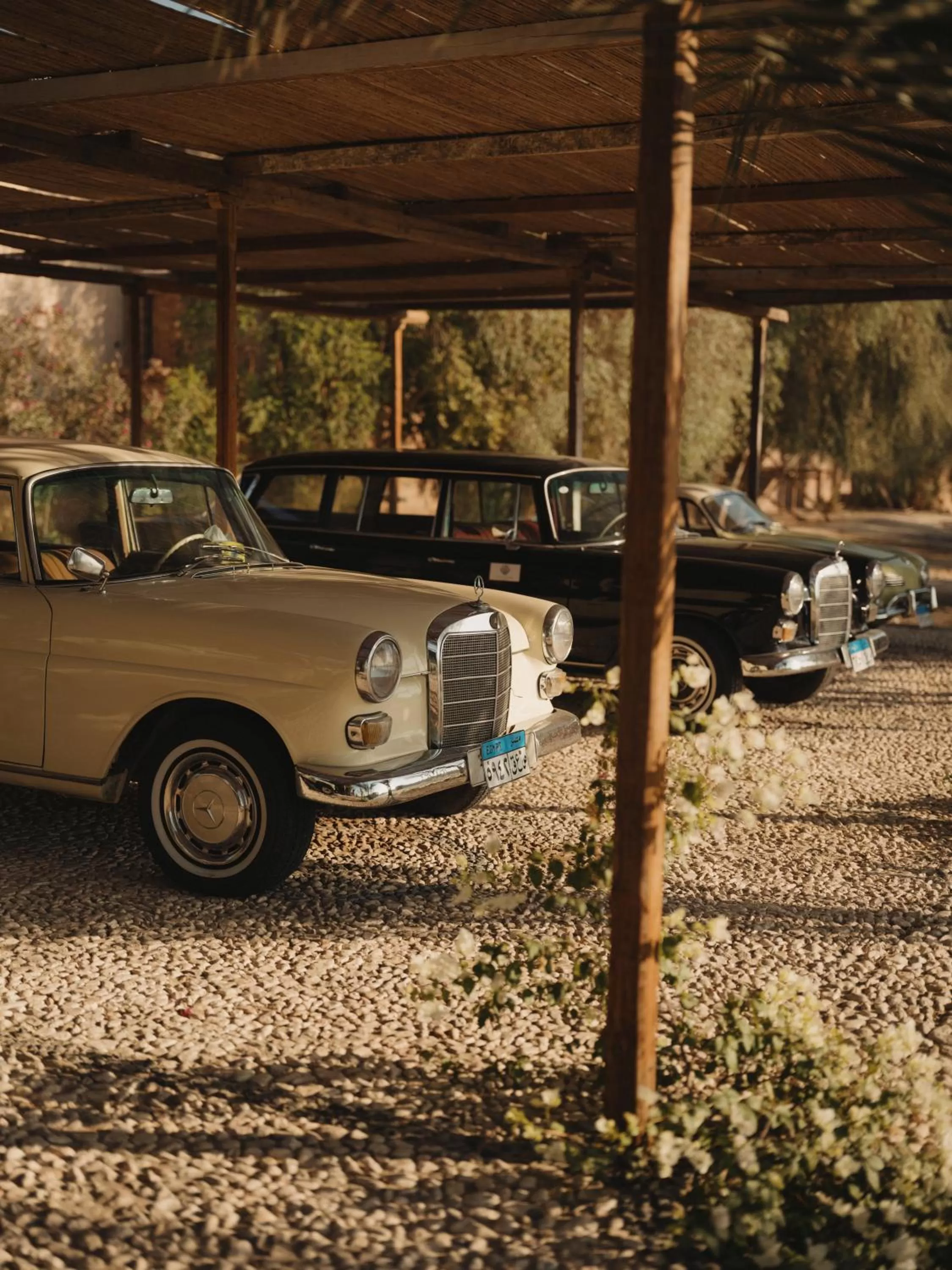 Parking in Al Moudira Hotel