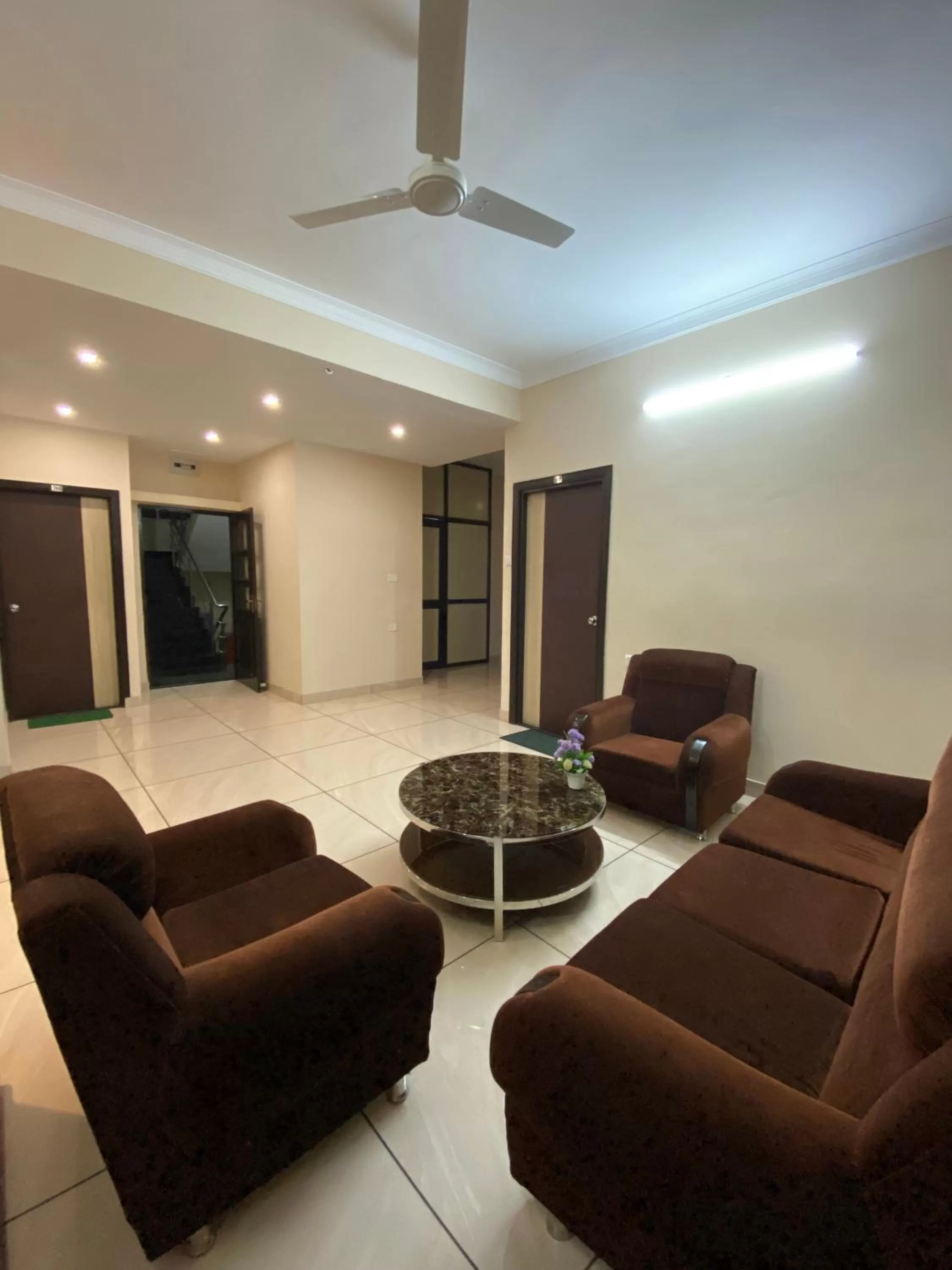 Seating area in Krishna Kunja " A Quiet & Peaceful Stay "