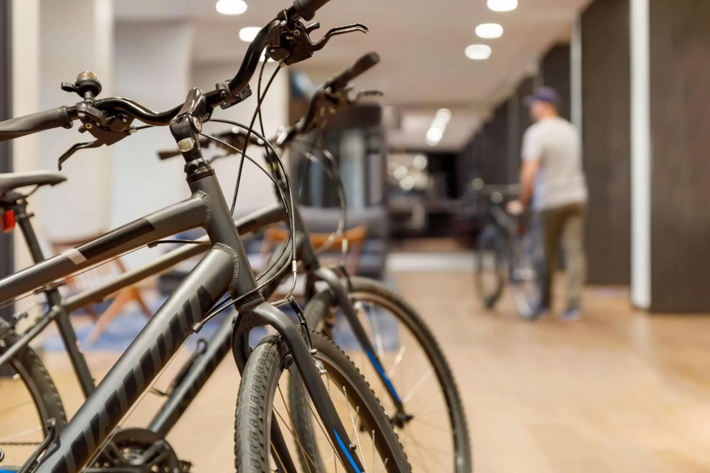 Lobby or reception, Biking in Hilton Burlington Lake Champlain