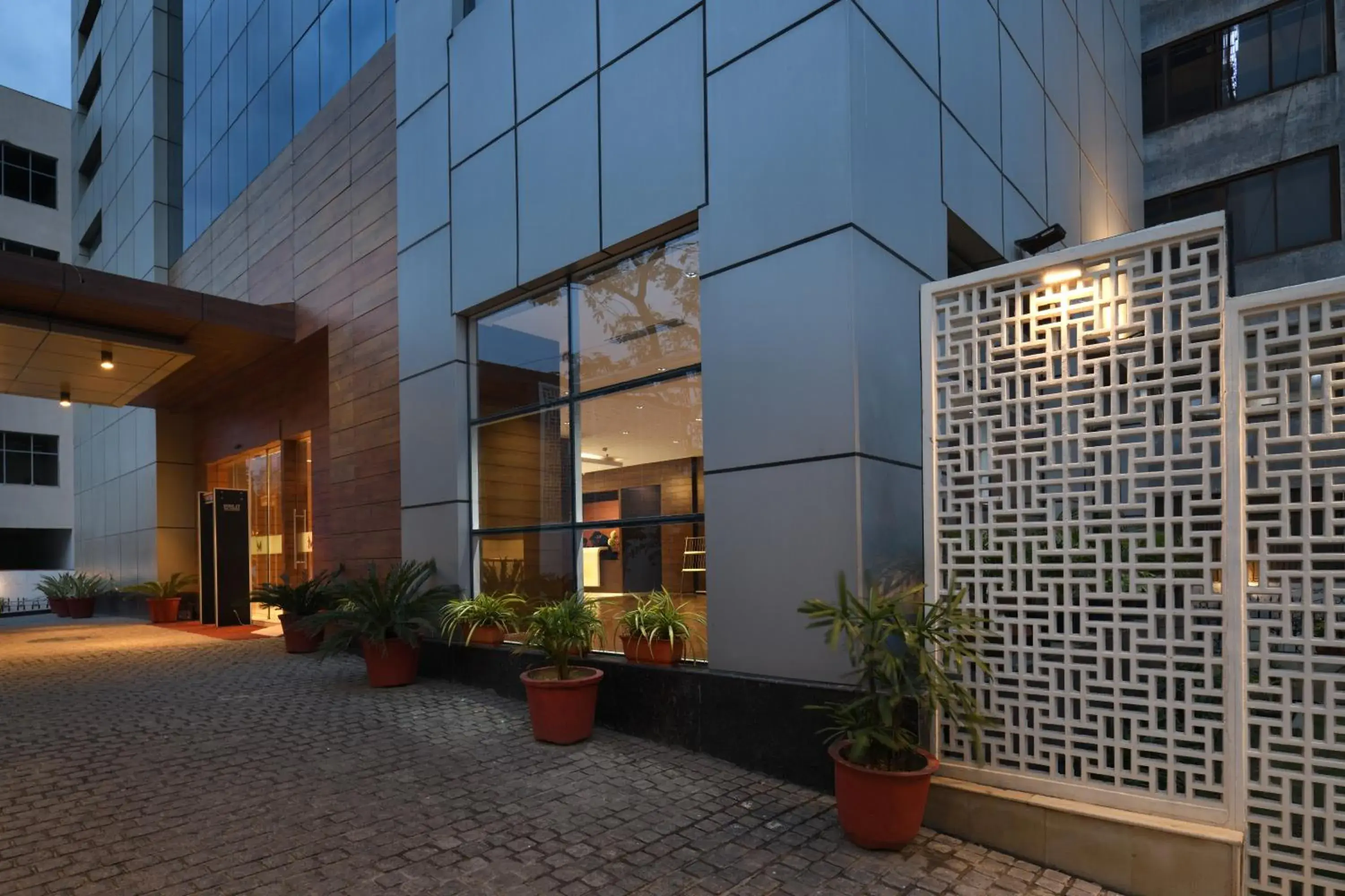 Facade/entrance in Nio By Tarika, Sector-1, Noida