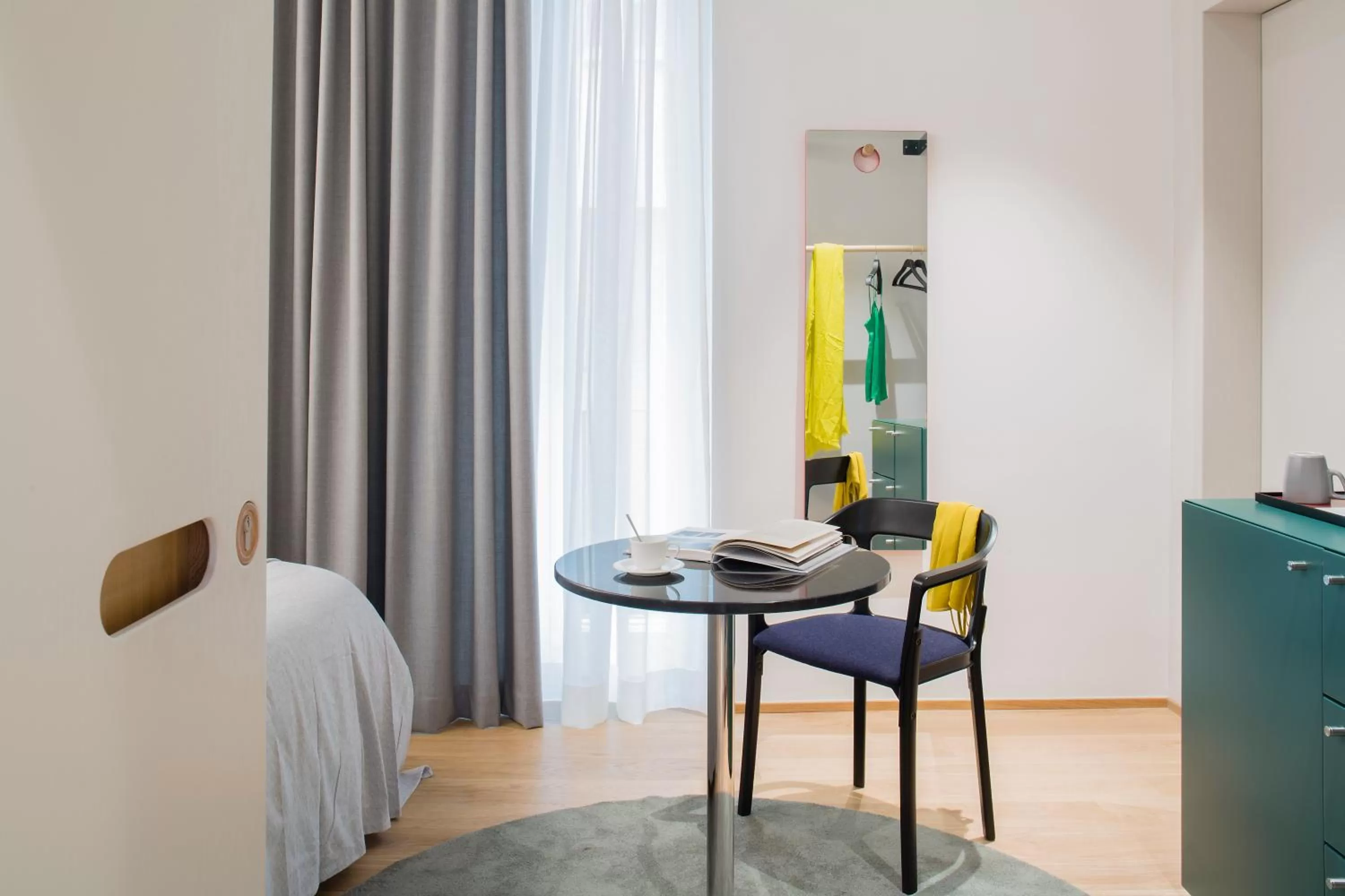 Bed in The Radical Hotel Roma