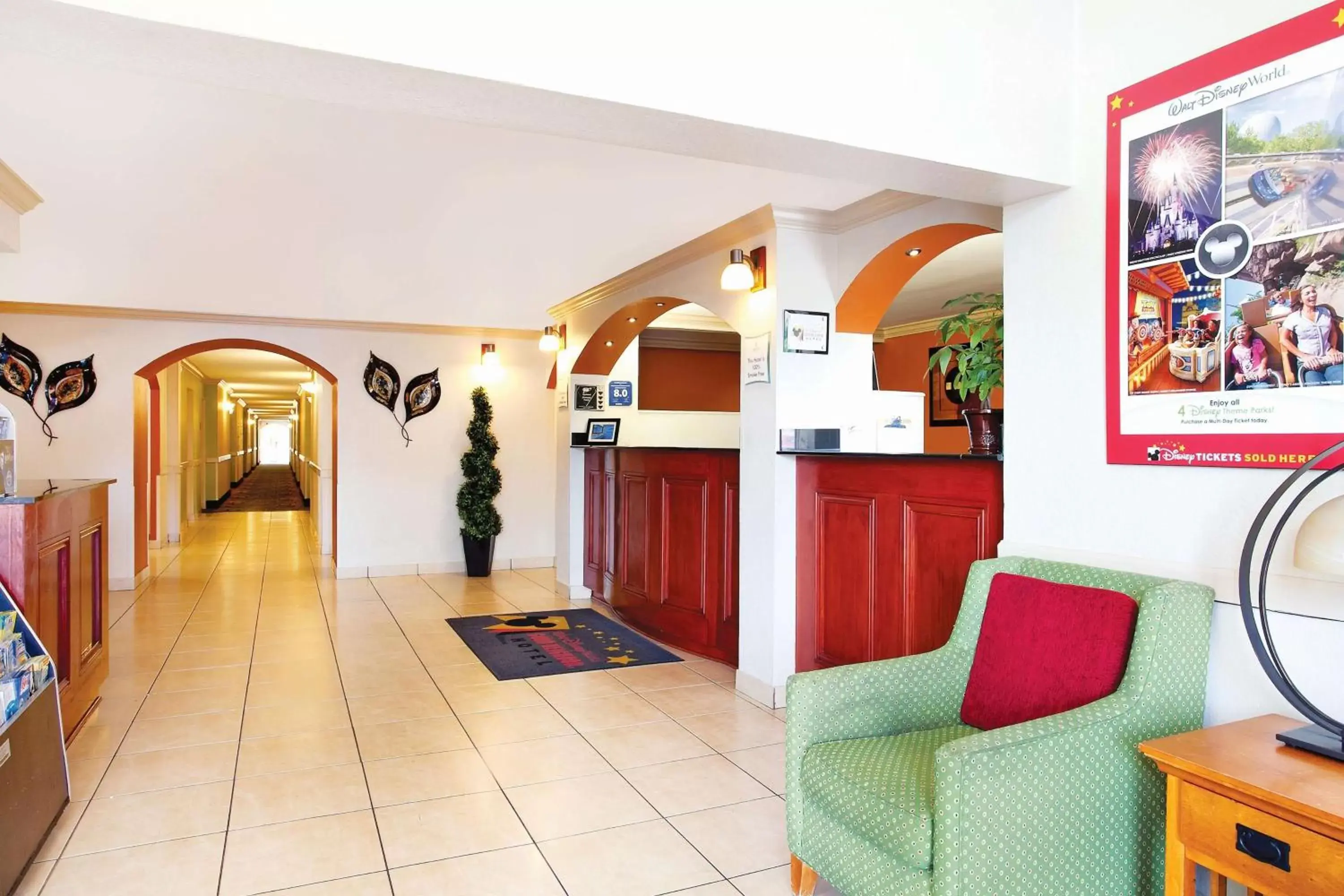 Lobby or reception, Lobby/Reception in La Quinta Inn by Wyndham Orlando International Drive North