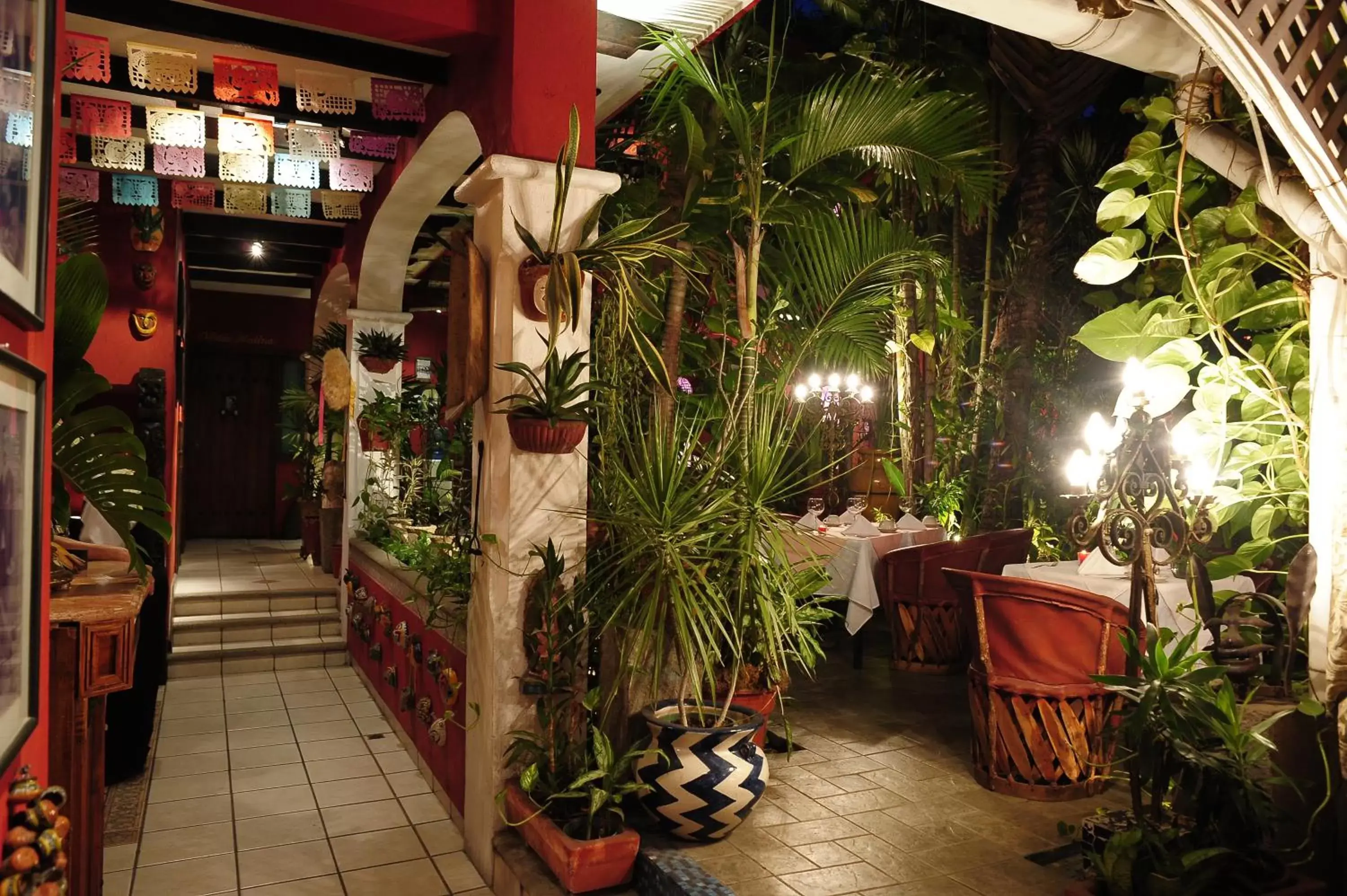 Restaurant/places to eat in Hotel Boutique Casona Maya Mexicana