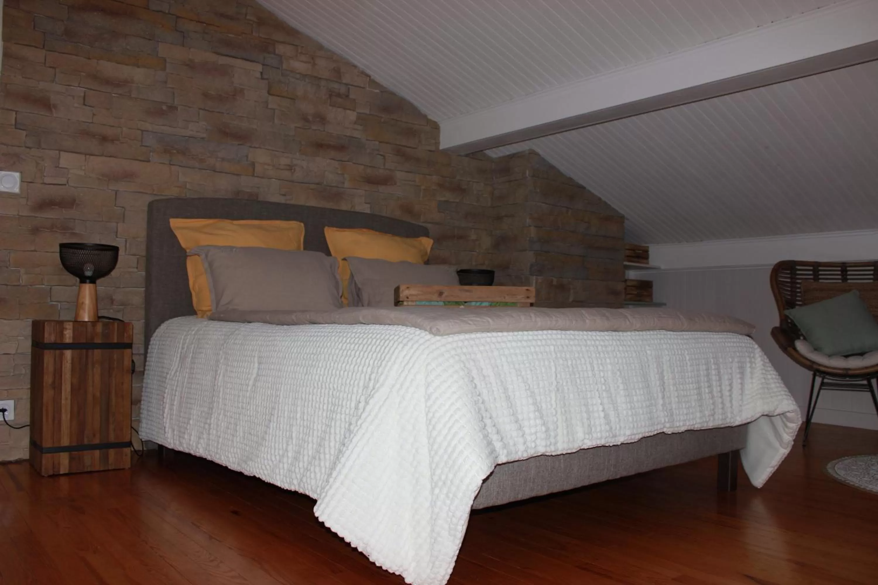 Bed in Le chalet des Pesettes