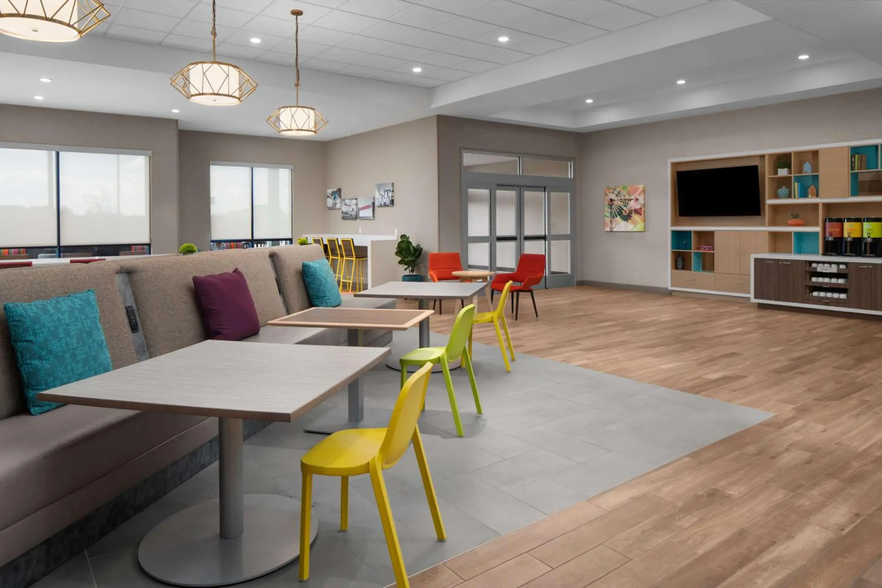 Lobby or reception in Home2 Suites By Hilton Hobbs Lobby or reception in Home2 Suites By Hilton Hobbs