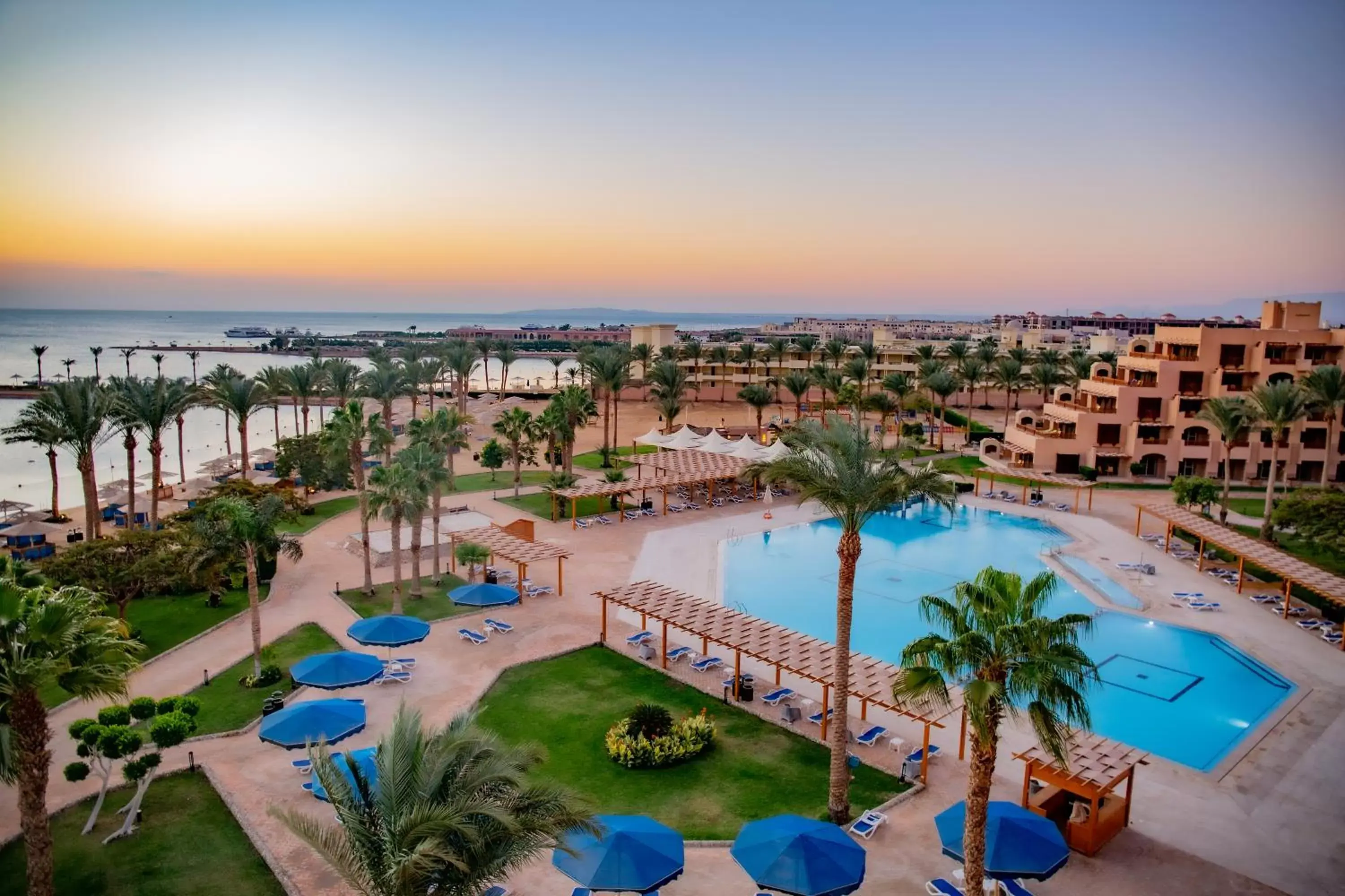 Pool View in Continental Hotel Hurghada