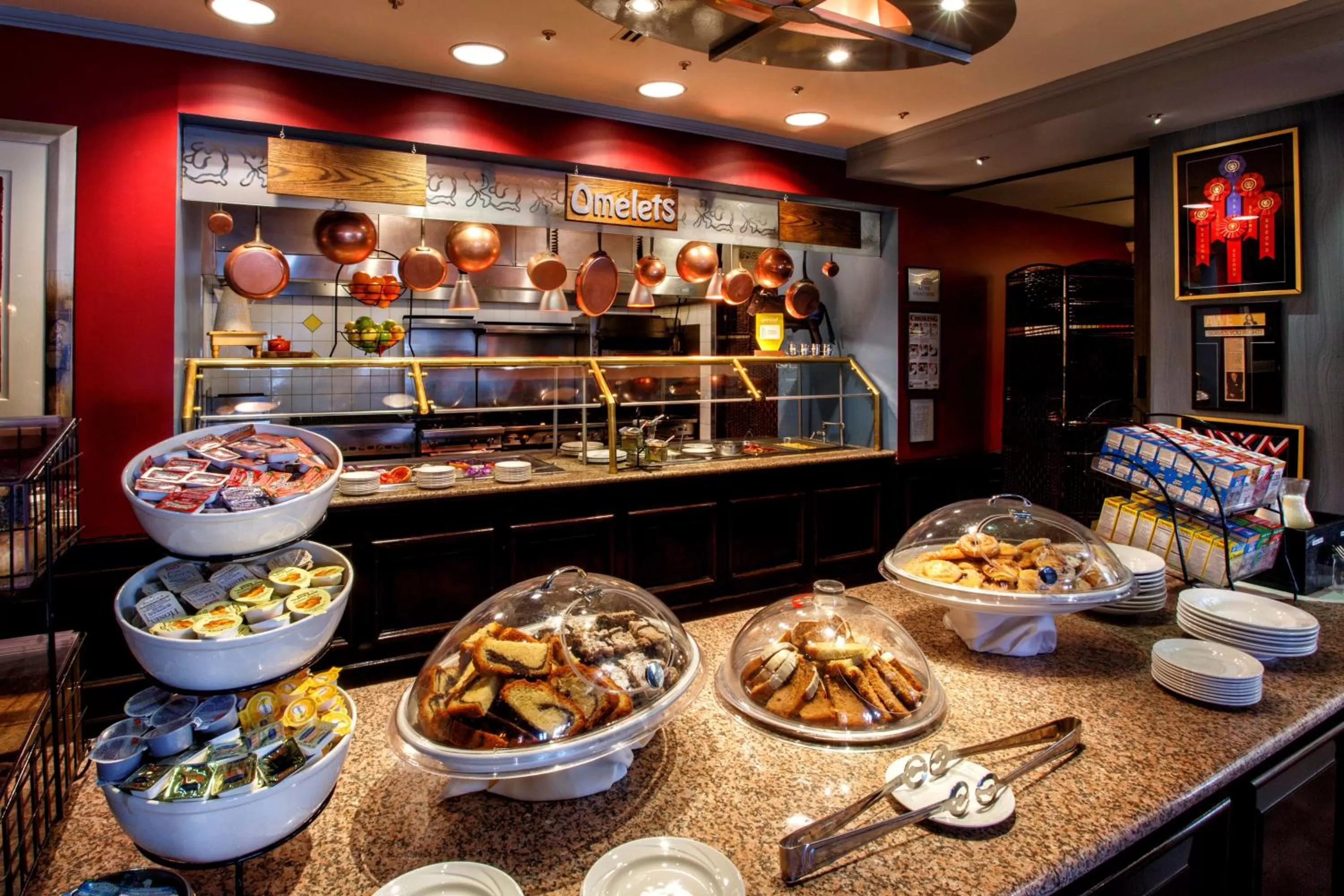 Breakfast in Hilton Garden Inn New York/Staten Island