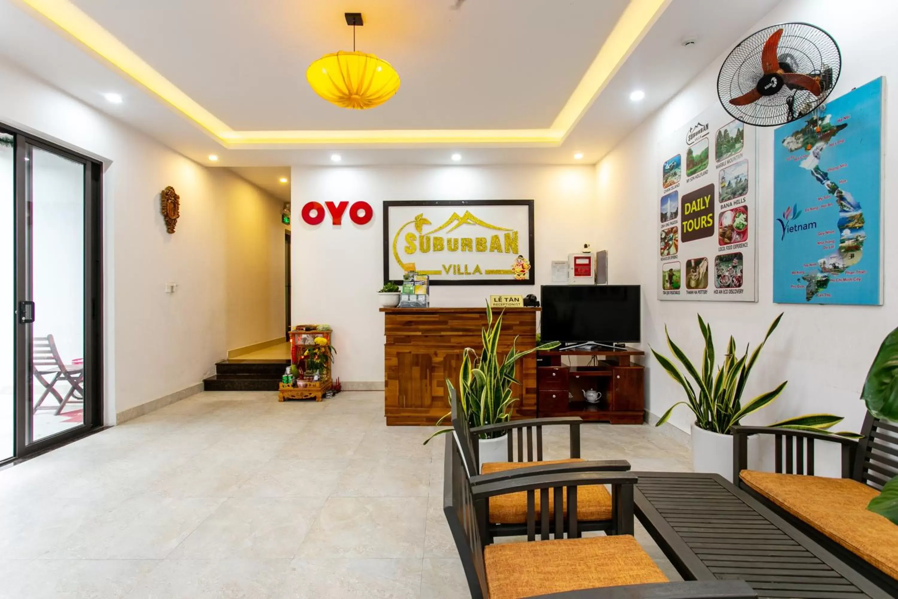 Lobby or reception in OYO 473 Suburban Villa