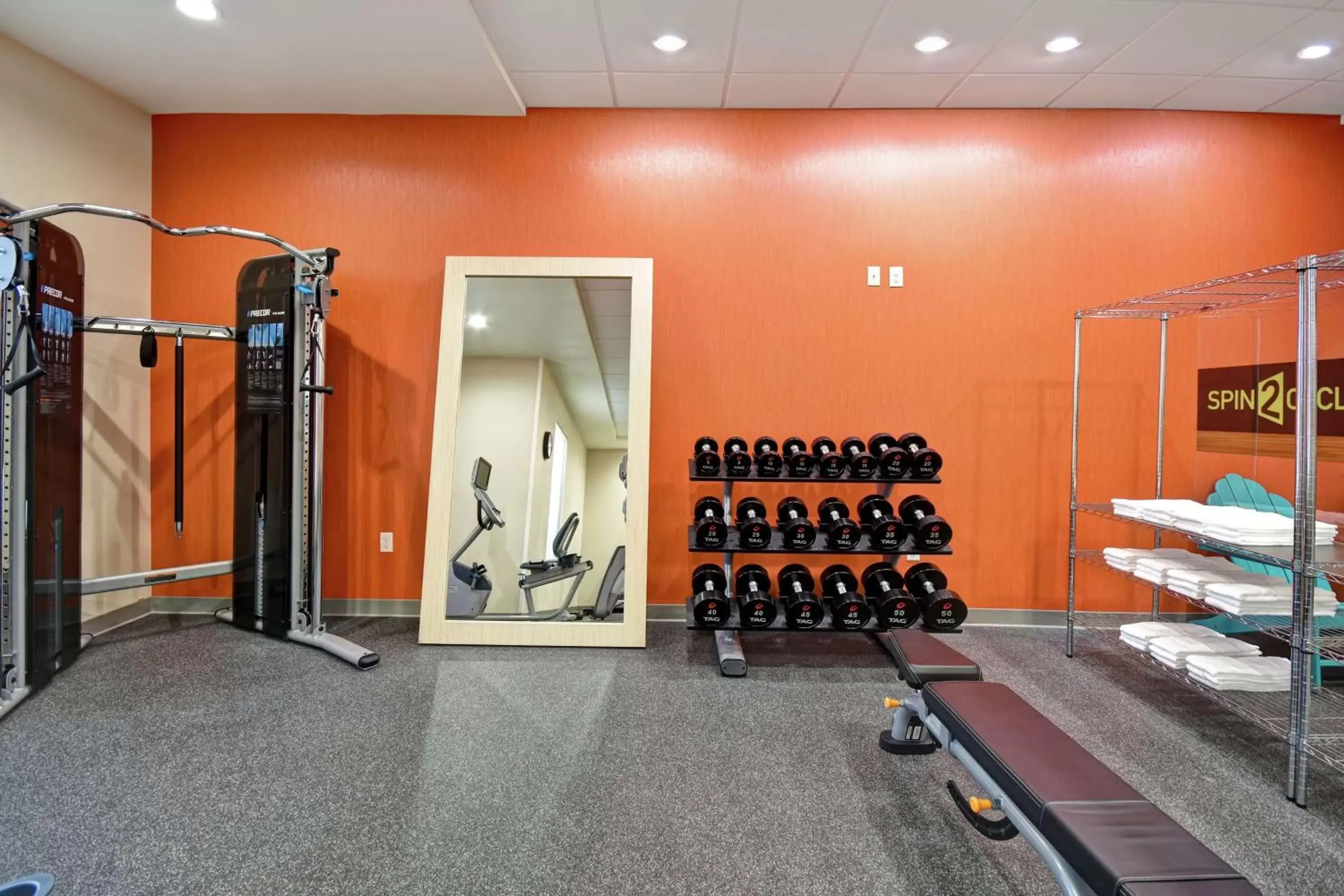 Fitness centre/facilities, Fitness Center/Facilities in Home2 Suites By Hilton Oklahoma City Airport