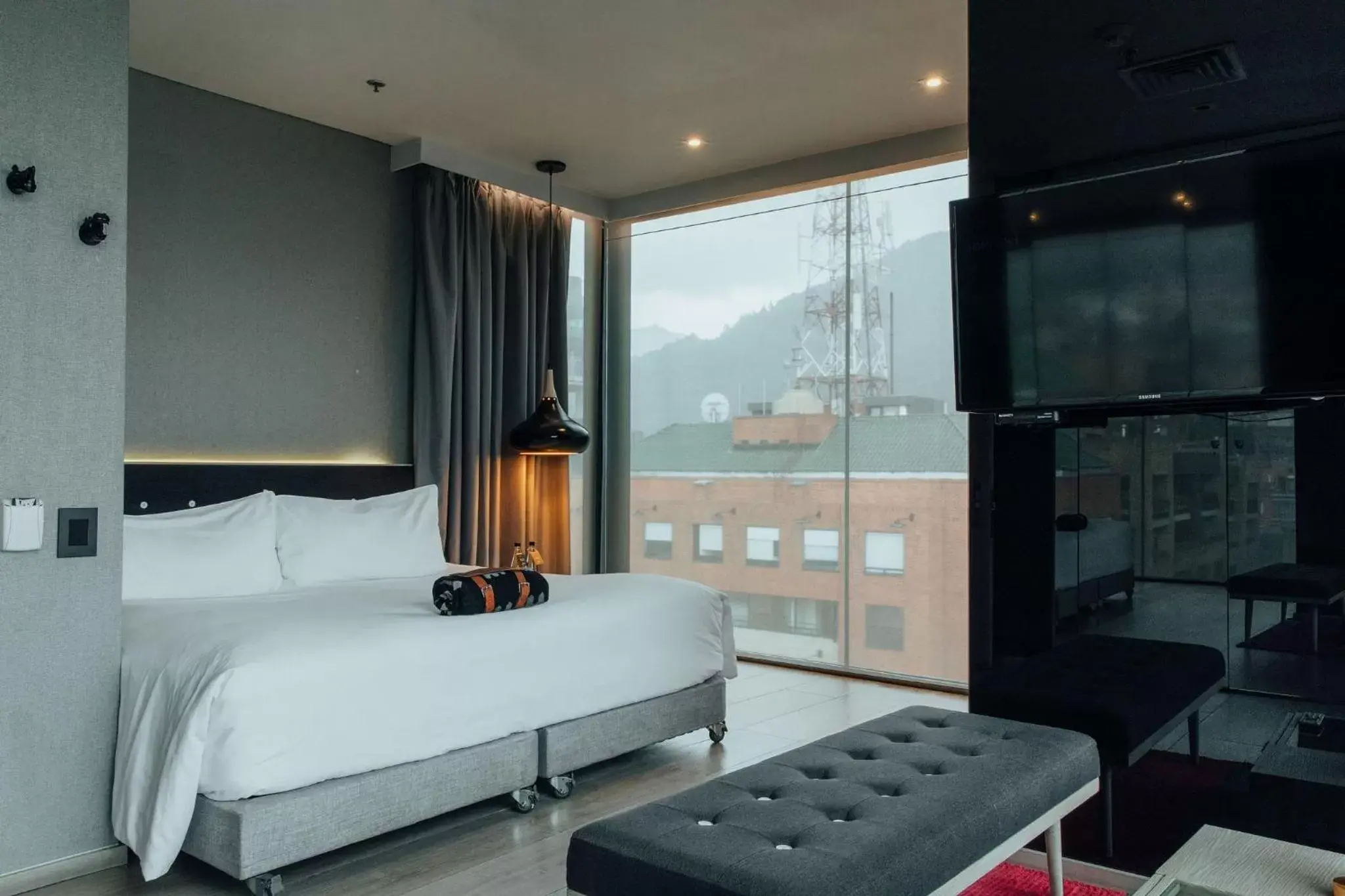 Bedroom in The Click Clack Hotel Bogotá