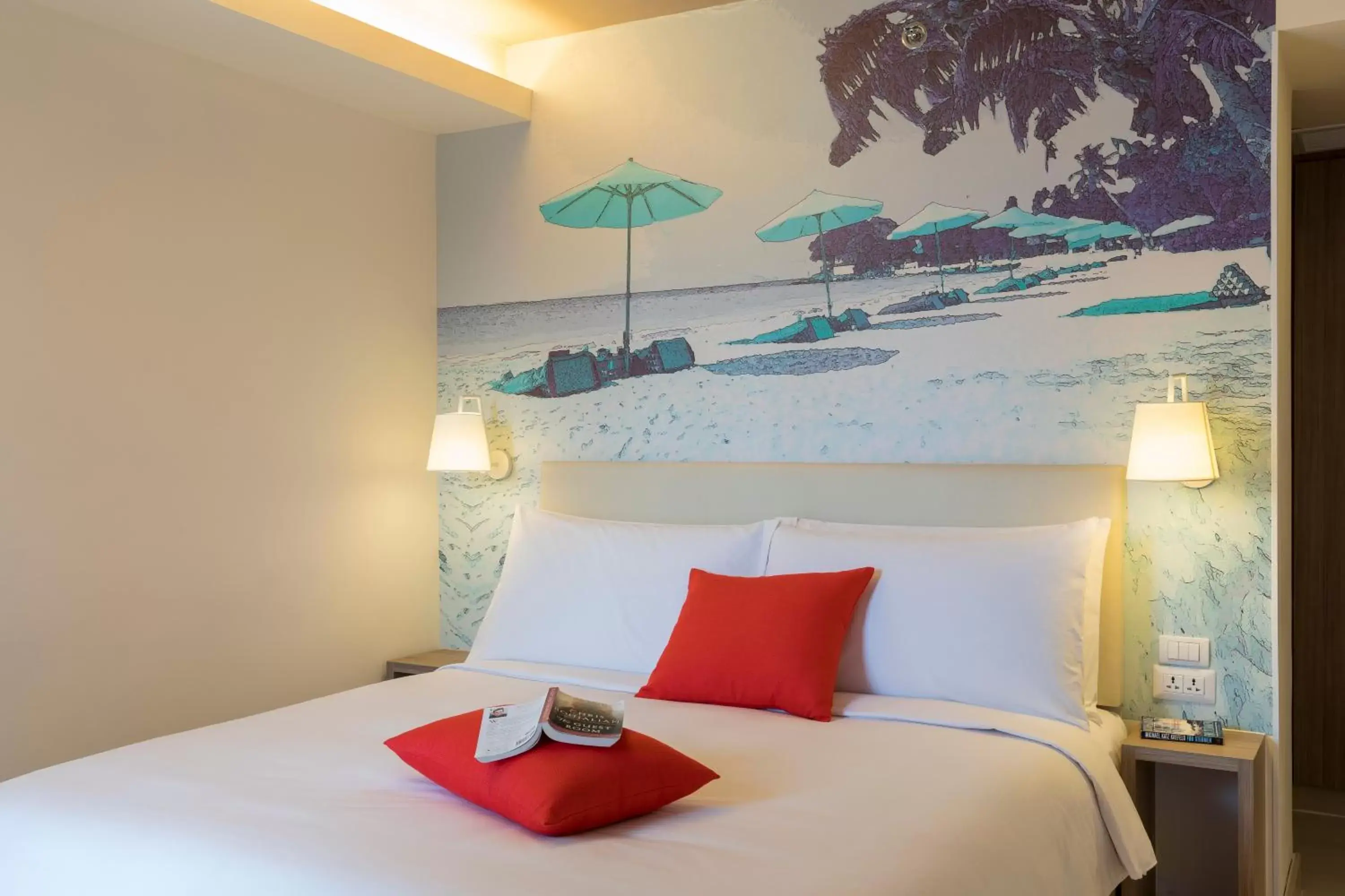 Bed in Travelodge Pattaya