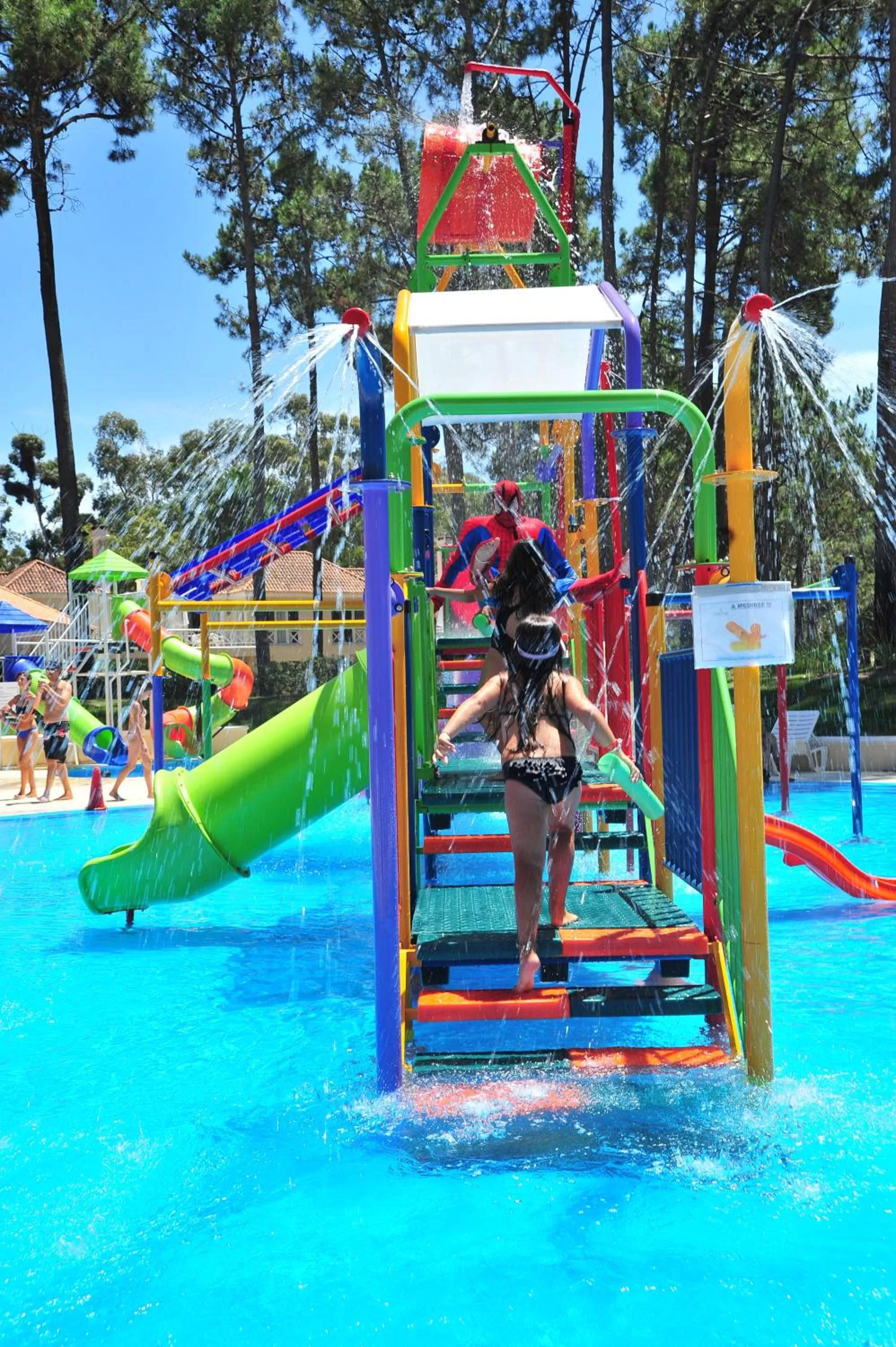 Children play ground, Water Park in Solanas Green Park Spa & Resort
