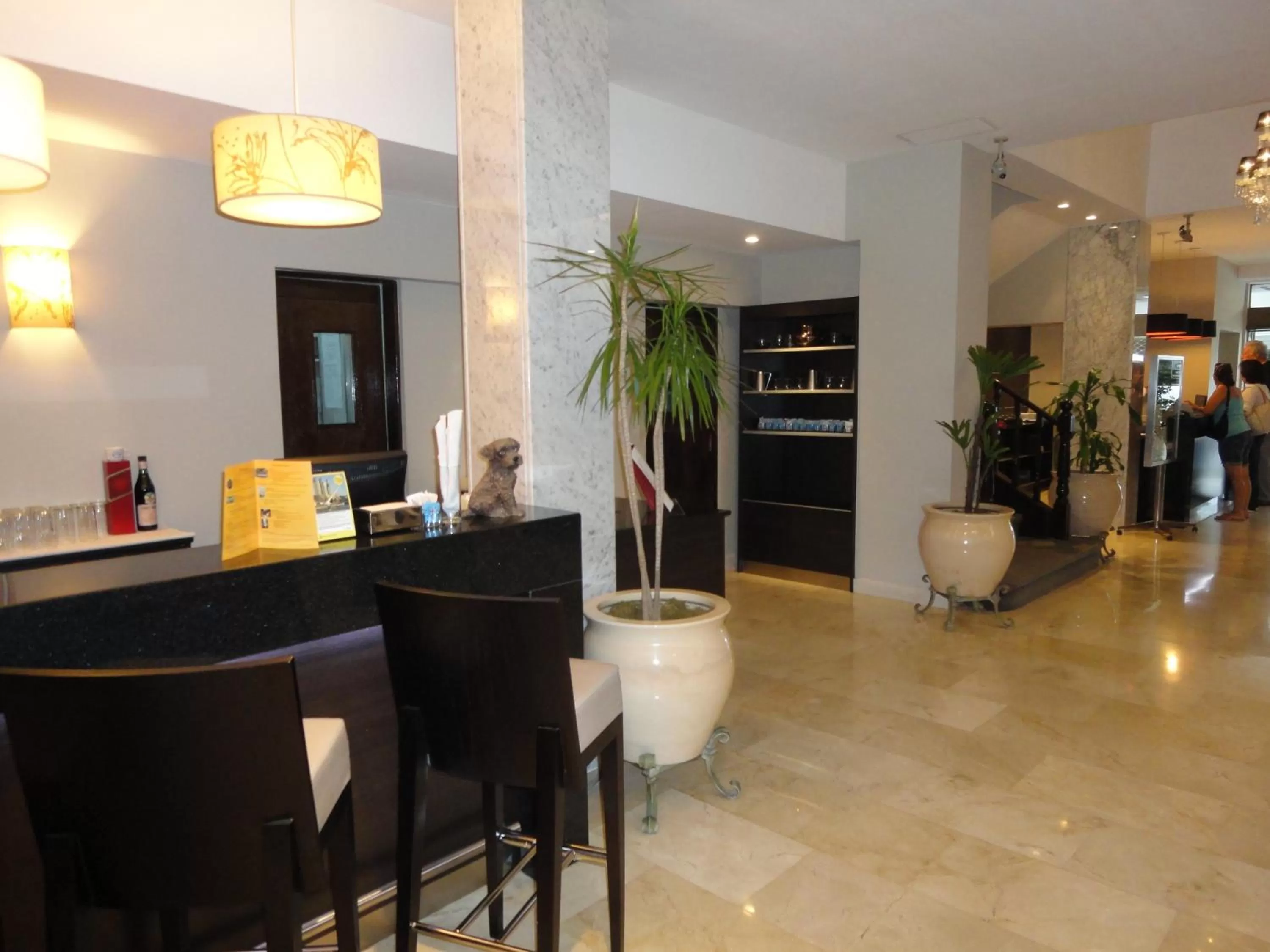 Lounge or bar in Hotel Napoleón