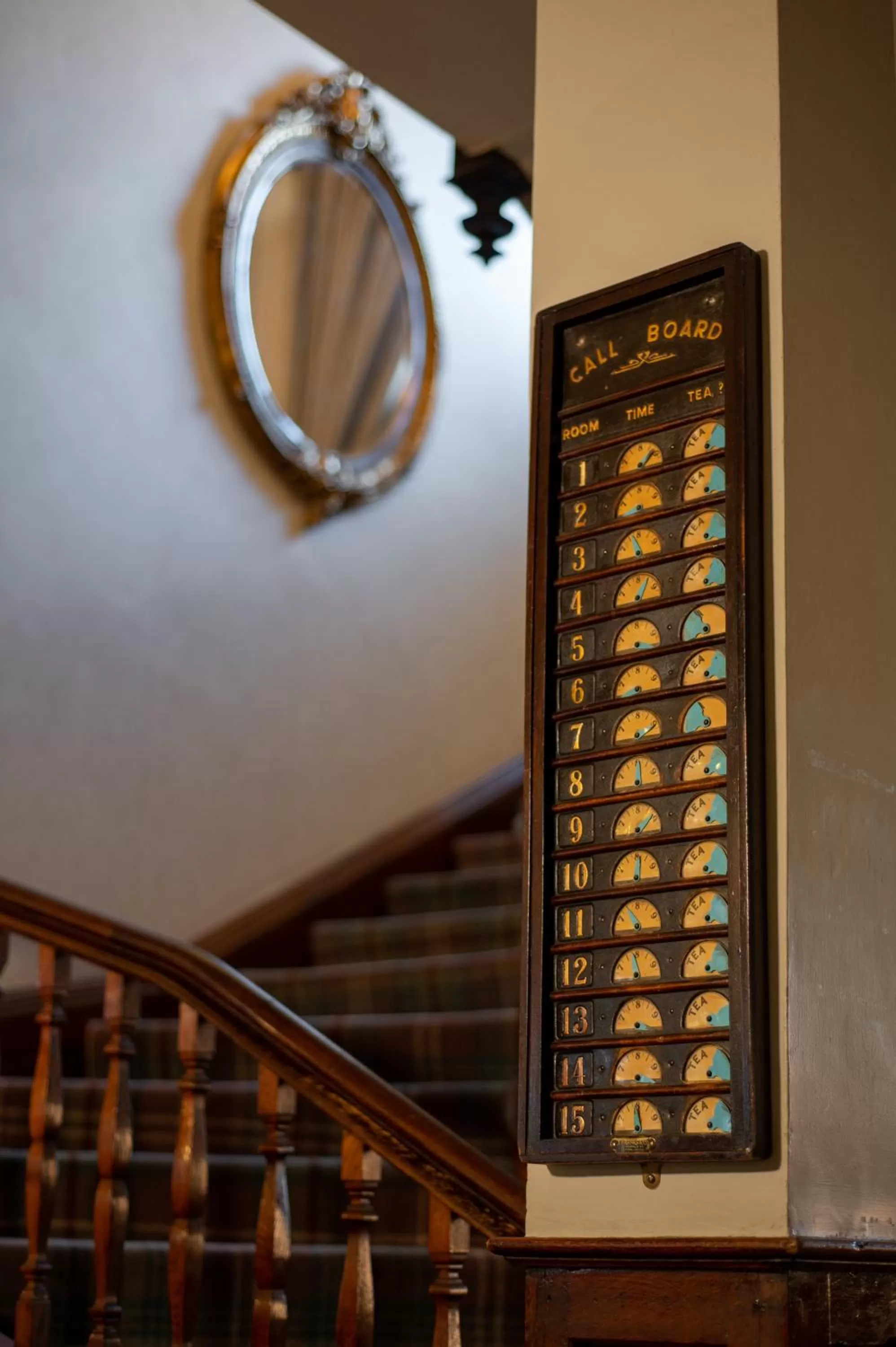Decorative detail in The Golden Lion at Settle