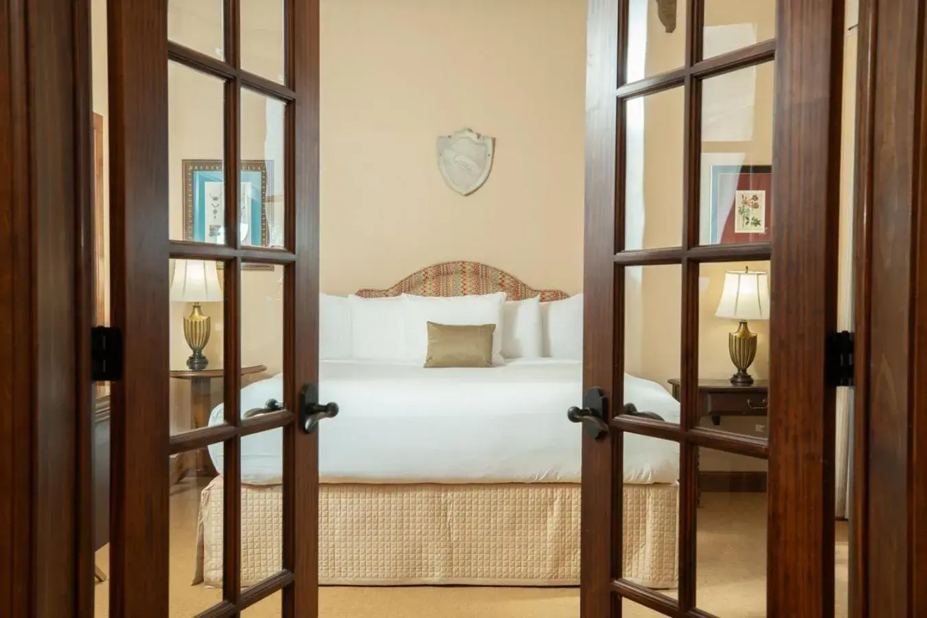 Bed in Hotel Viata