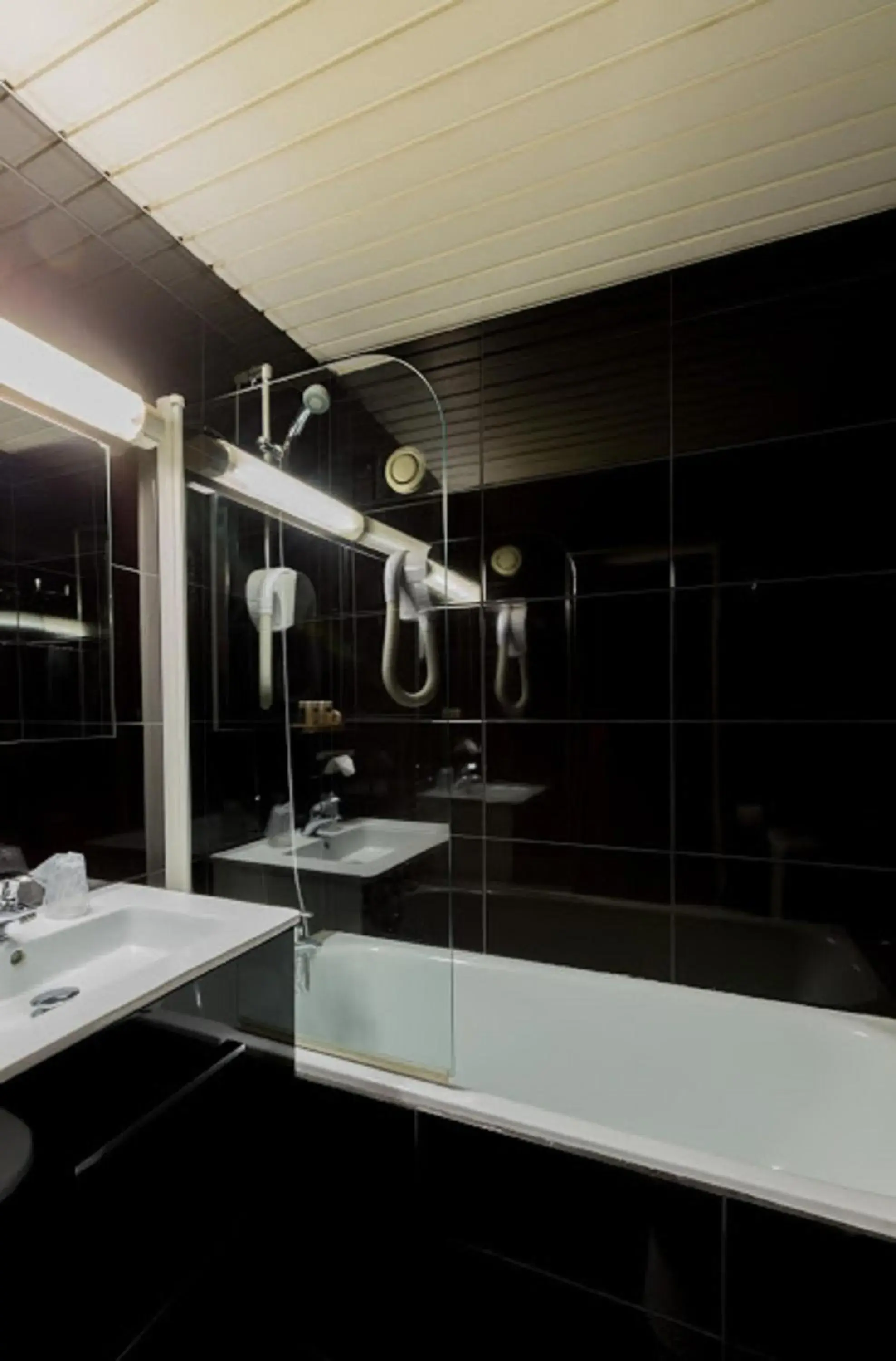 Shower, Bathroom in Hôtel Du Leman