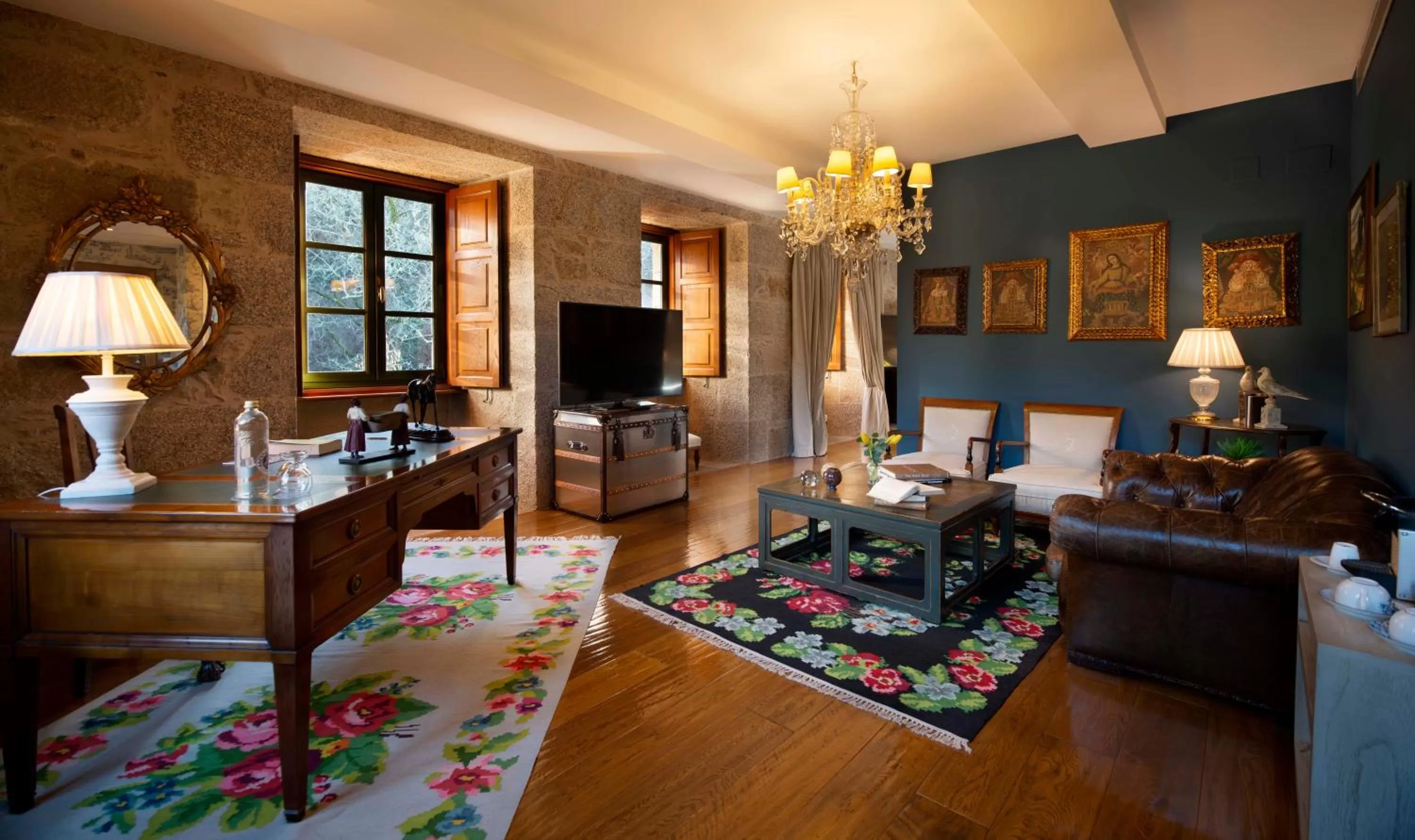 Bedroom in A Quinta Da Auga Hotel Spa Relais & Chateaux