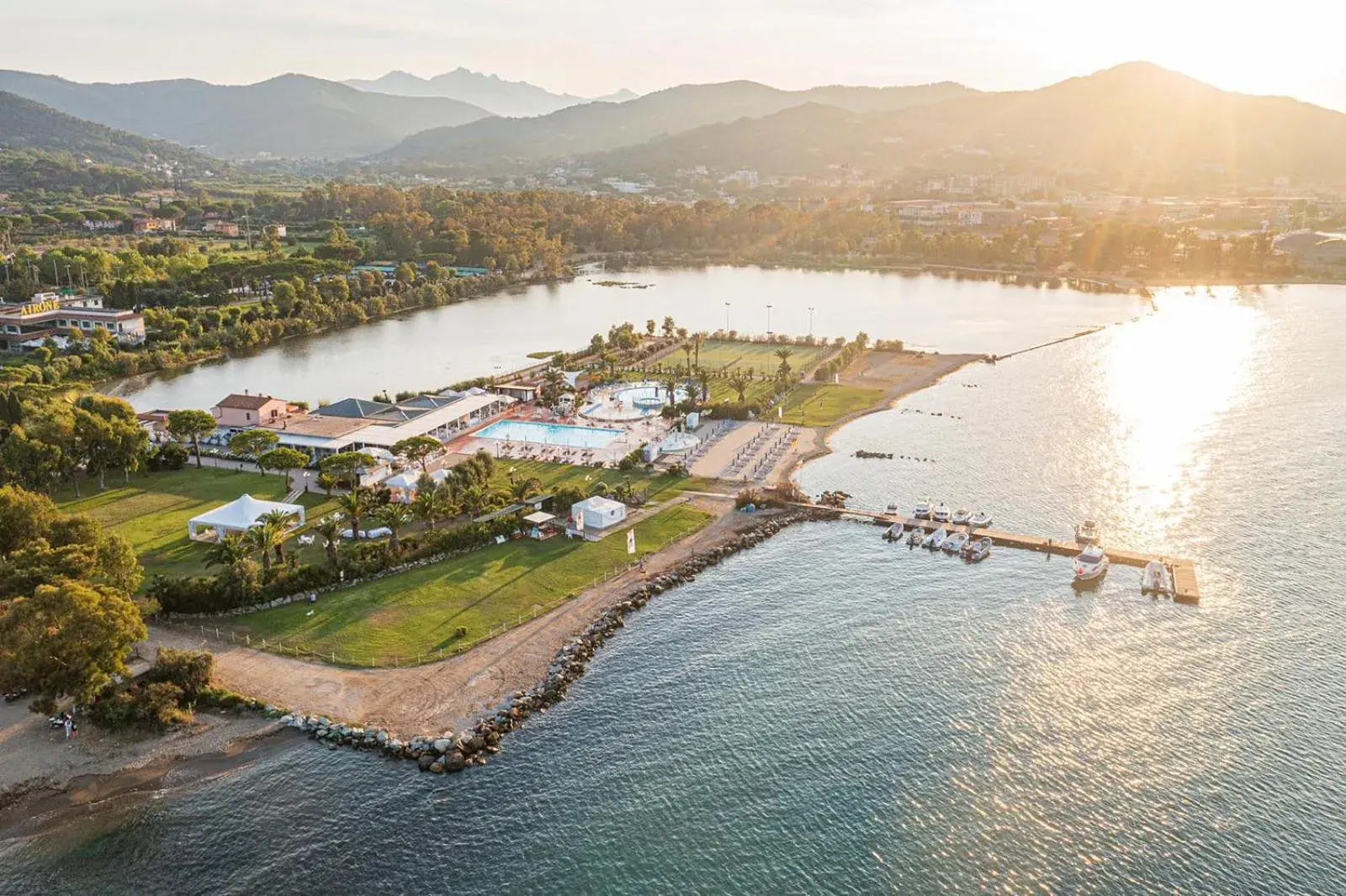 Bird's eye view, Bird's-eye View in Hotel Airone isola d'Elba