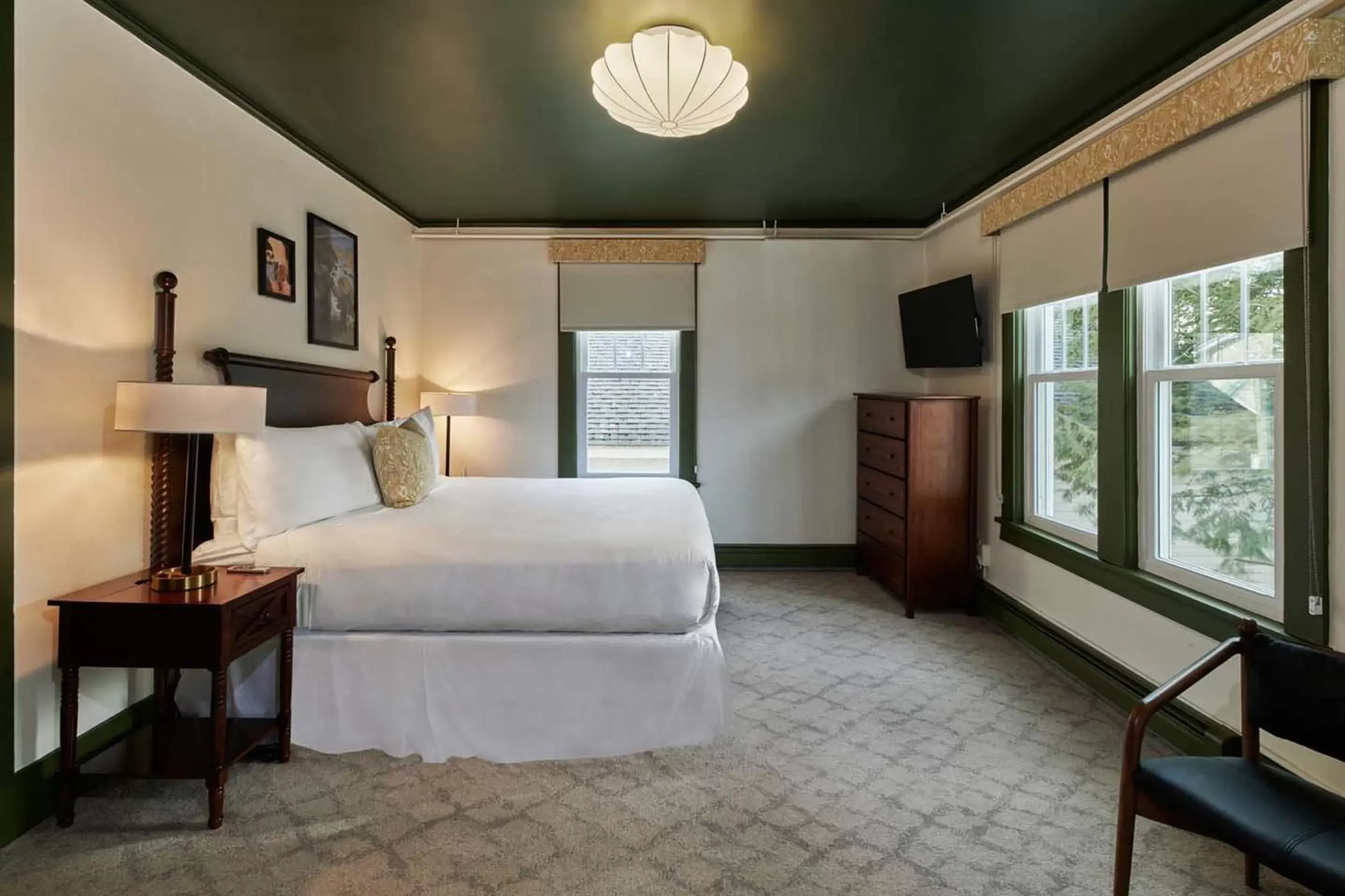 Bedroom, Bed in The Whitlock by The Lenox Collection Bedroom, Bed in The Whitlock by The Lenox Collection